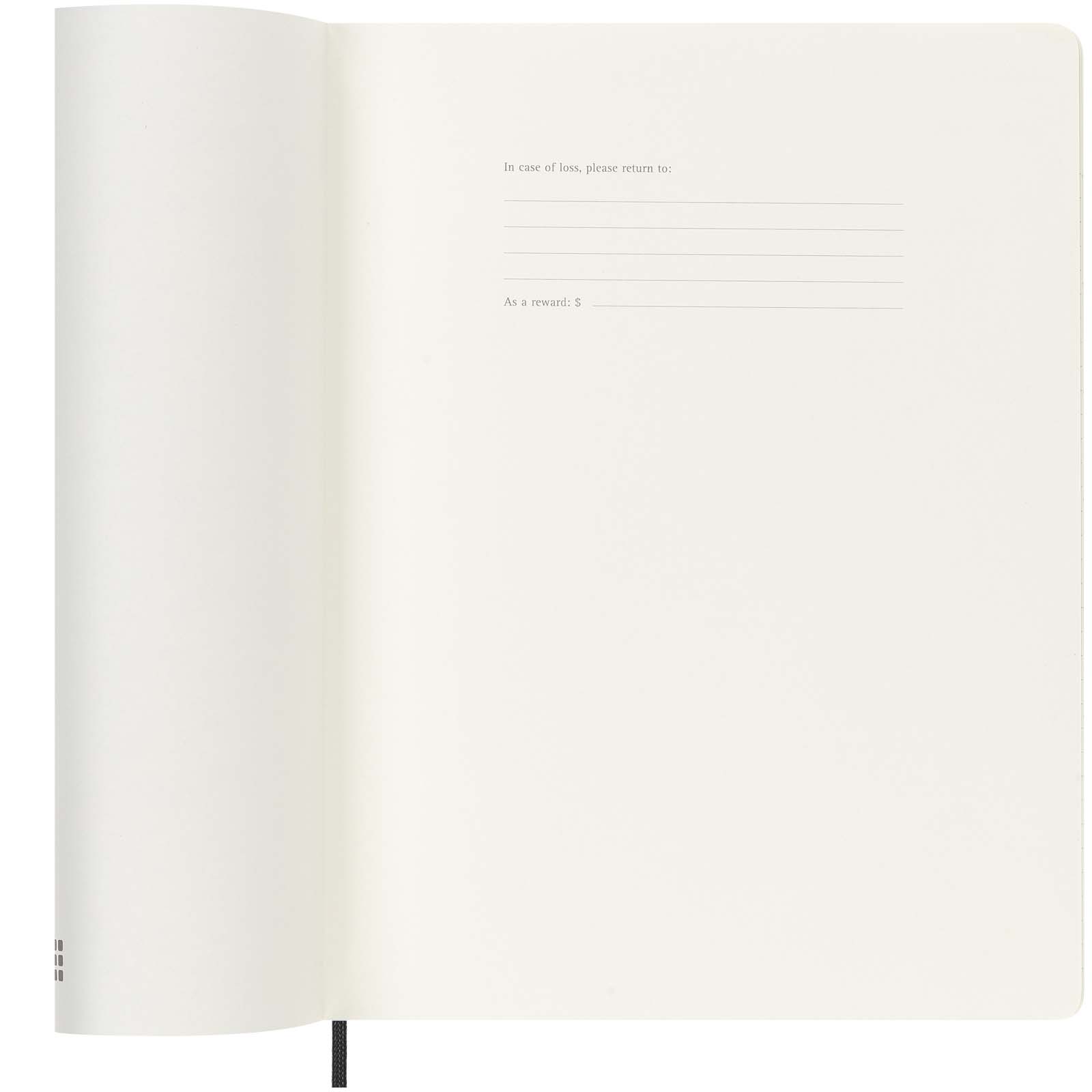 Blocco note 12 mesi formato XL con copertina morbida Moleskine