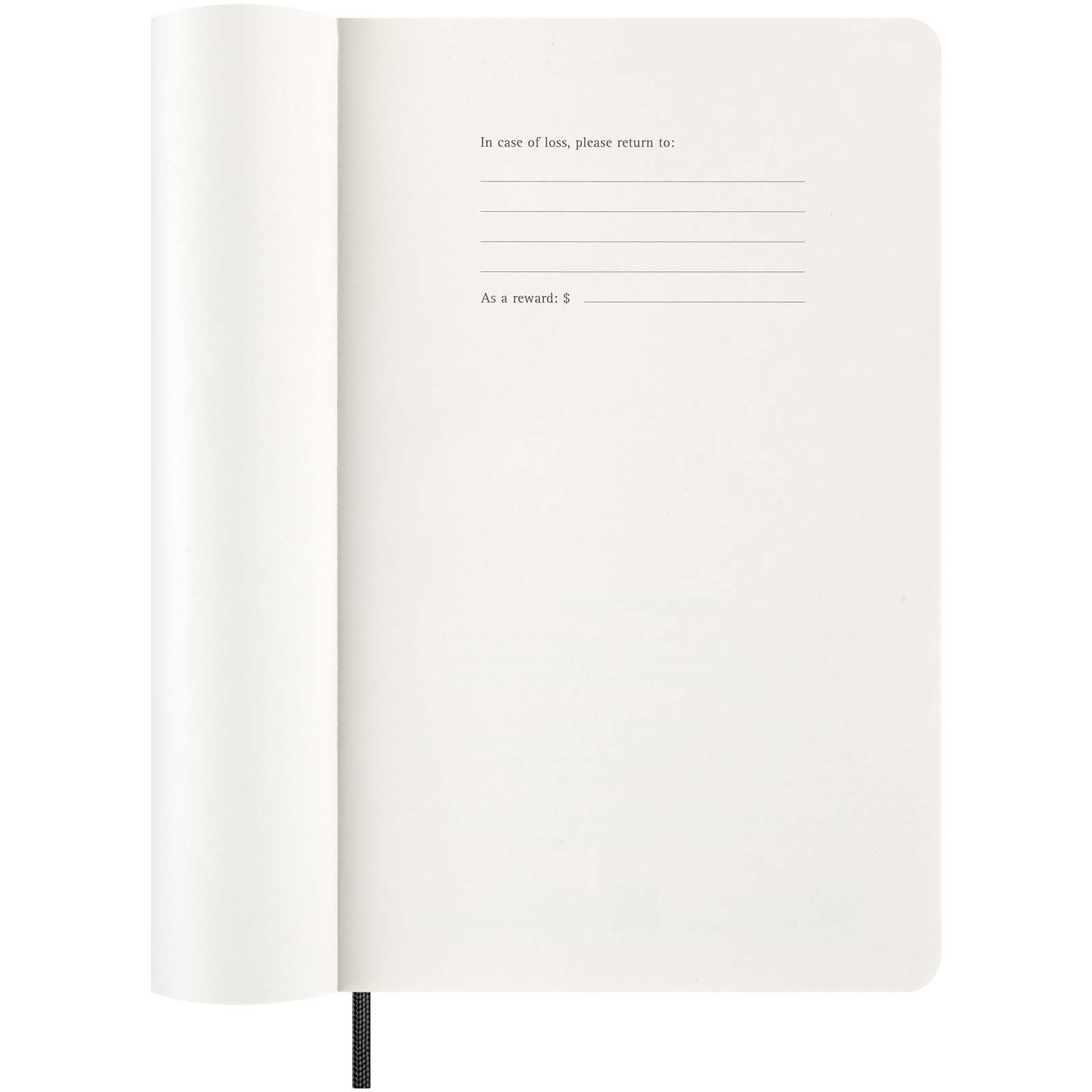 Blocco note 12 mesi formato L con copertina morbida Moleskine