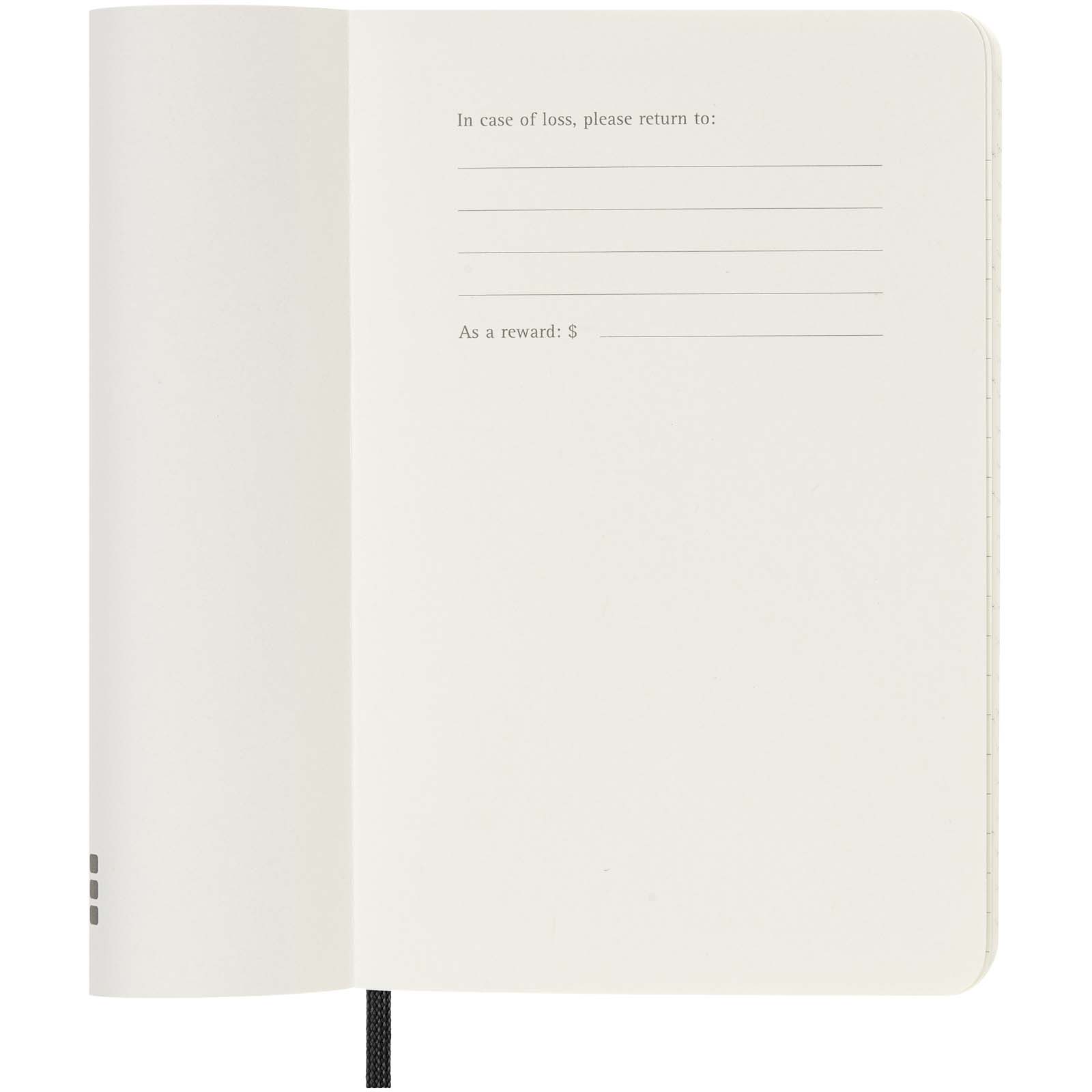 Agenda settimanale tascabile 12 mesi con copertina morbida Moleskine