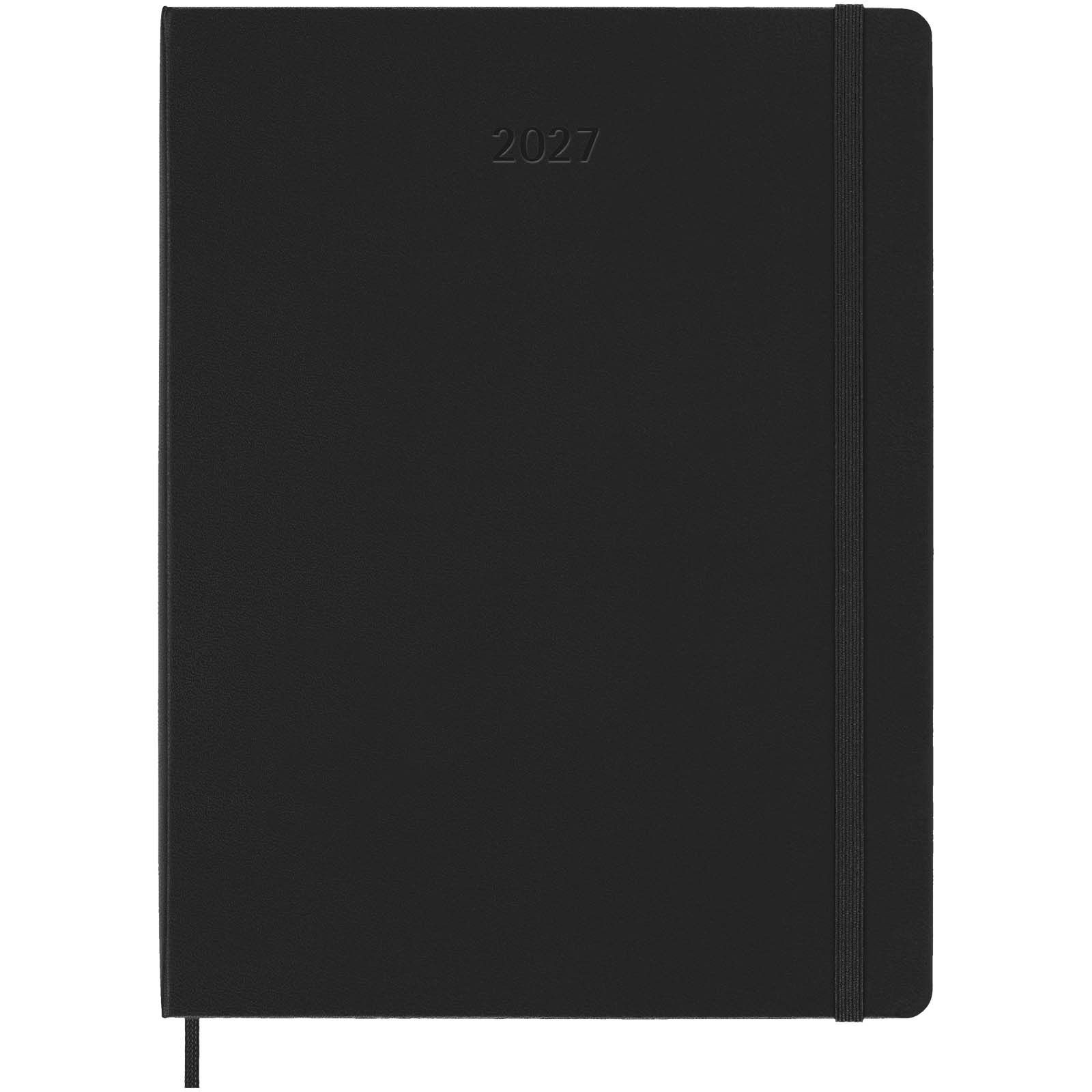 Agenda settimanale 12 mesi XL con copertina rigida Moleskine