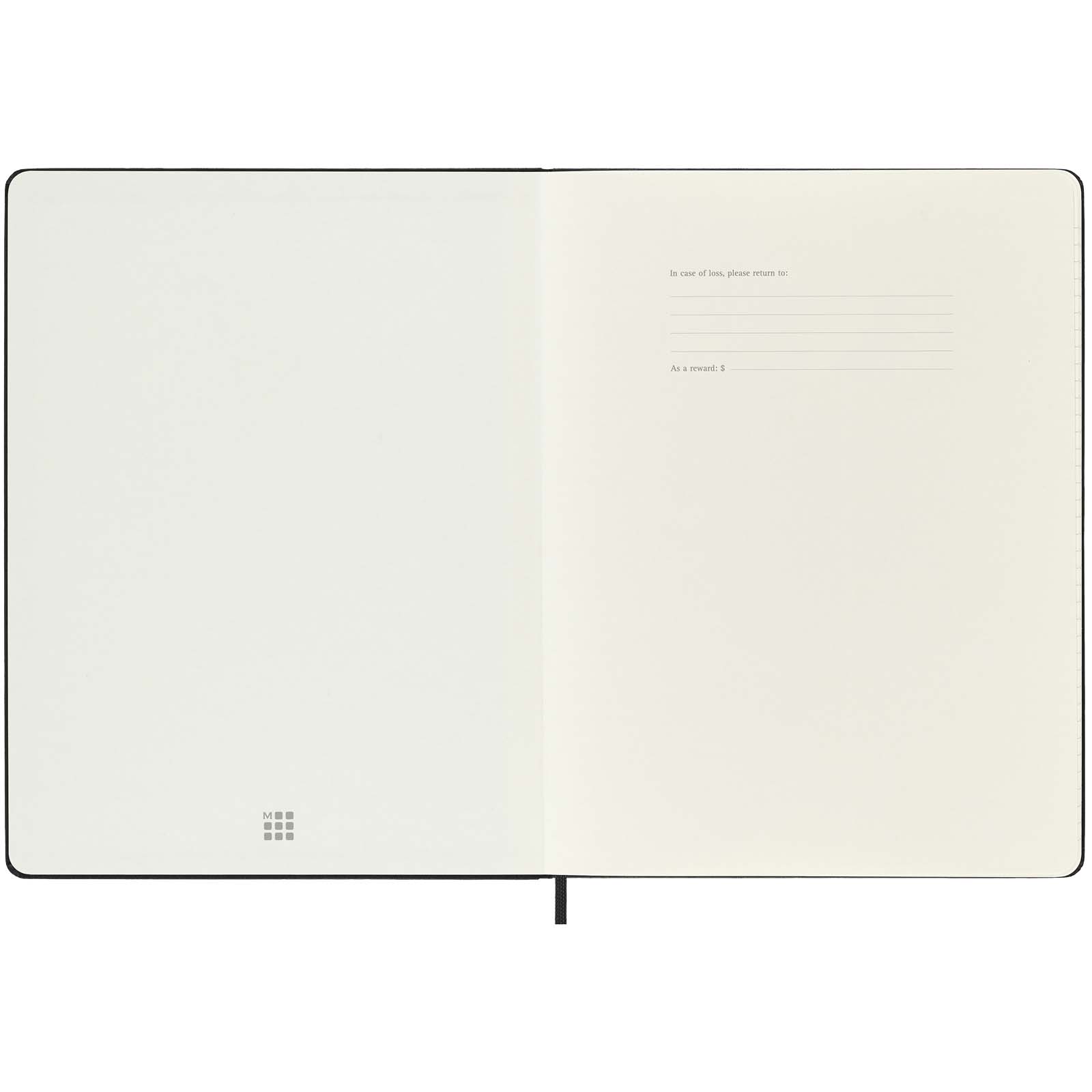 Agenda settimanale 12 mesi XL con copertina rigida Moleskine