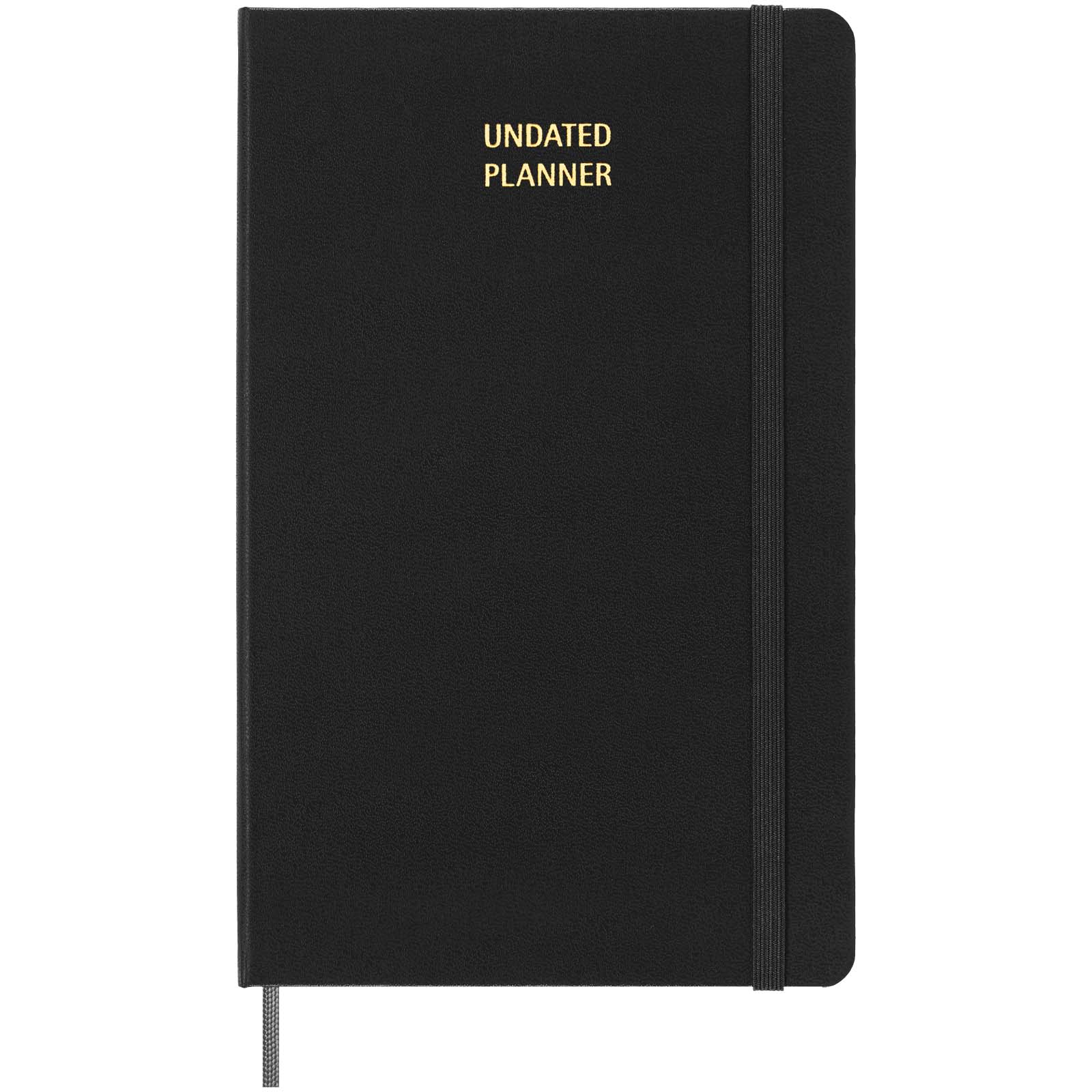 Agenda settimanale formato L con copertina rigida e senza data Moleskine