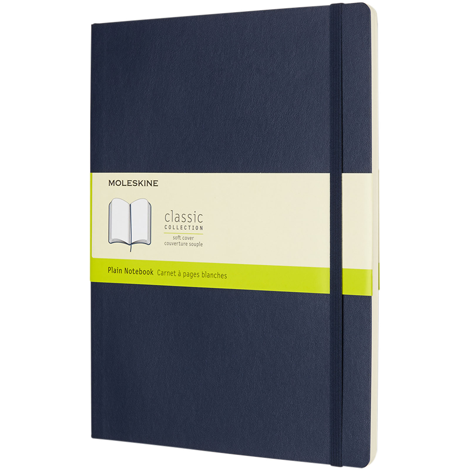 Blocco note Classic con copertina morbida, formato XL - pagina bianca
