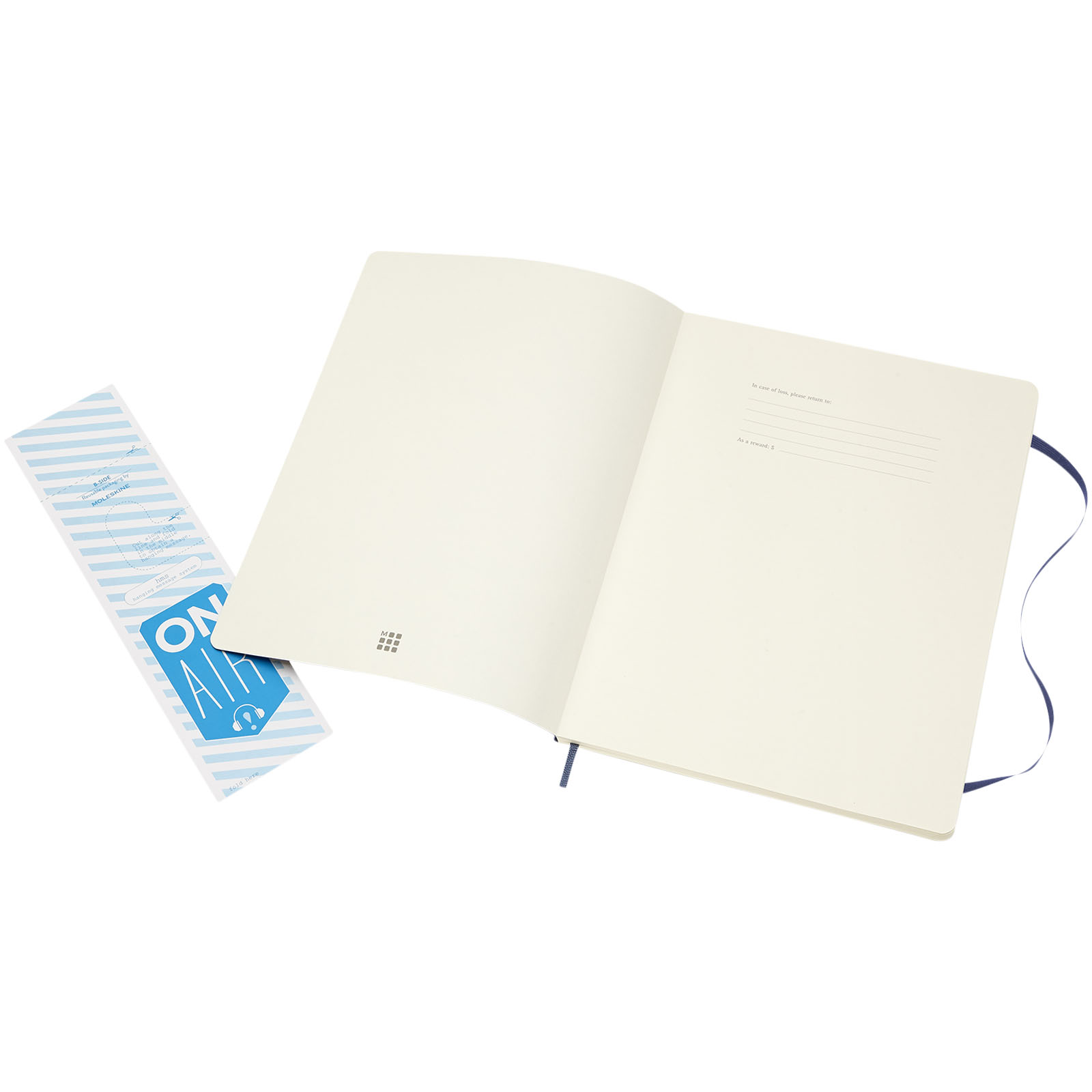 Blocco note Classic con copertina morbida, formato XL - pagina bianca
