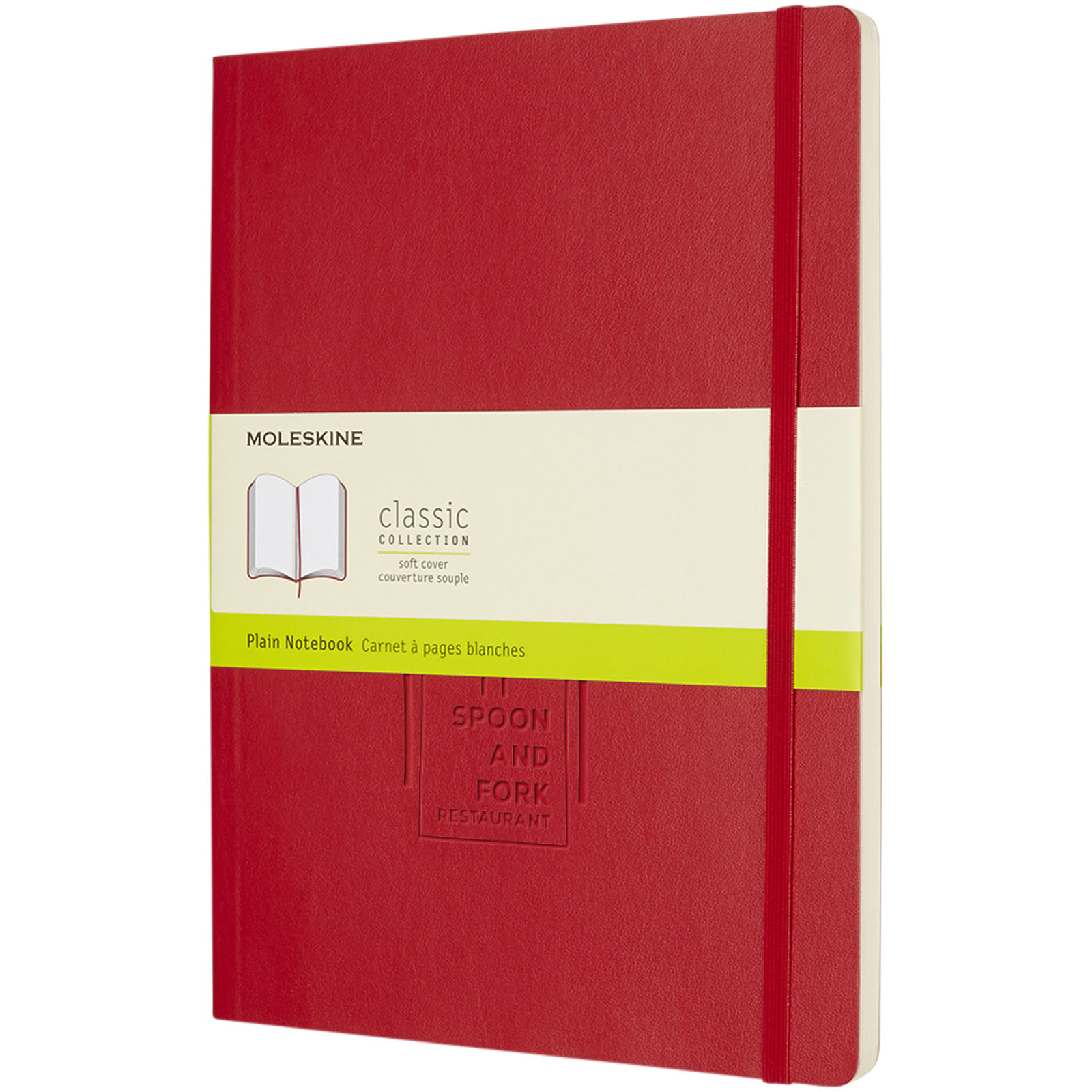 Blocco note Classic con copertina morbida, formato XL - pagina bianca
