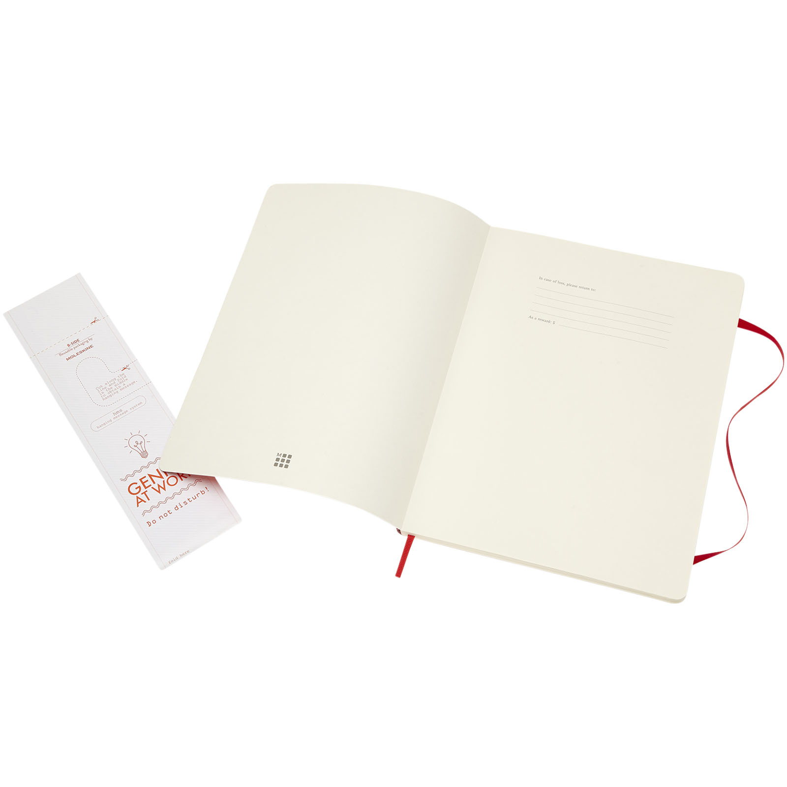 Blocco note Classic con copertina morbida, formato XL - pagina bianca
