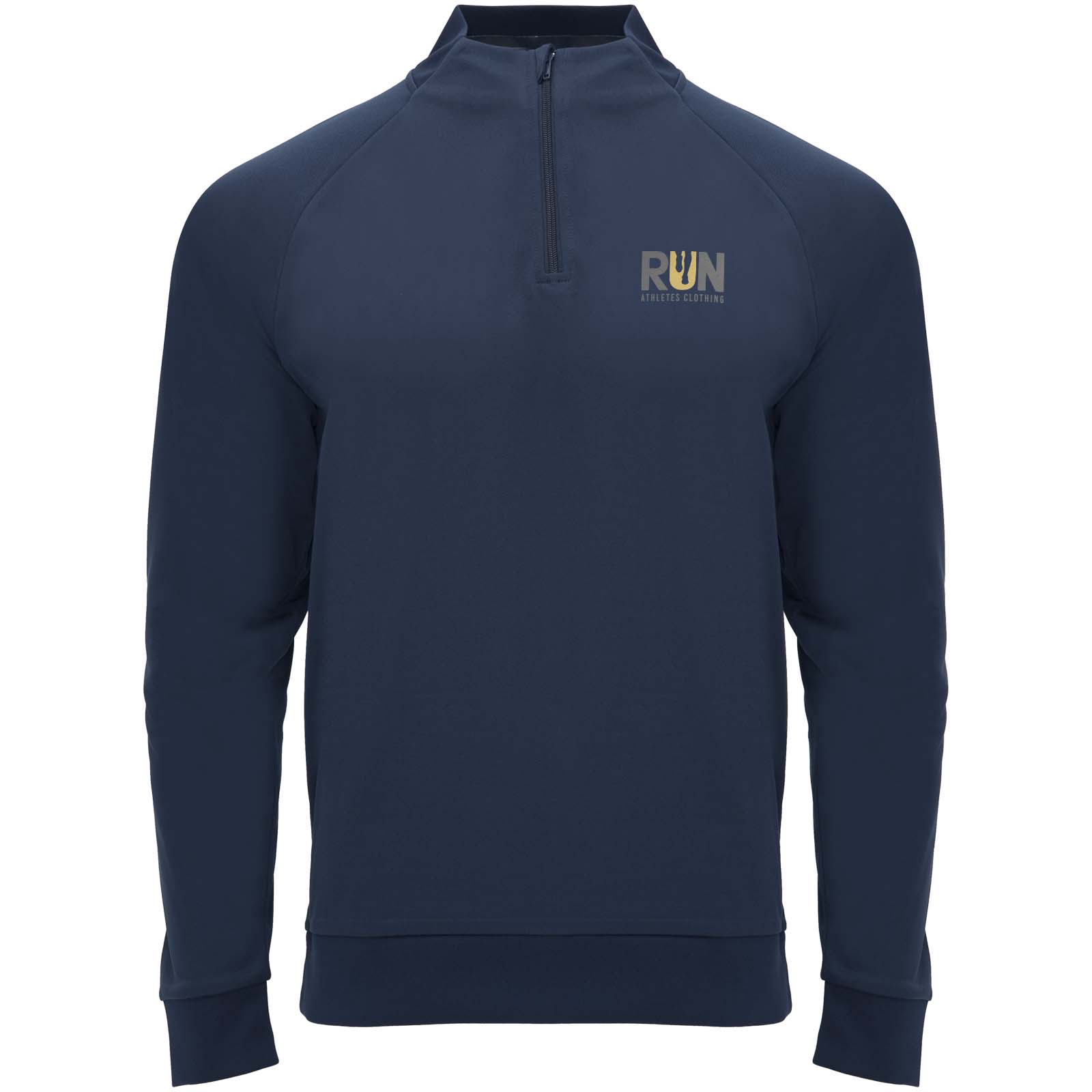 Felpa a maniche lunghe con zip a un quarto unisex Epiro