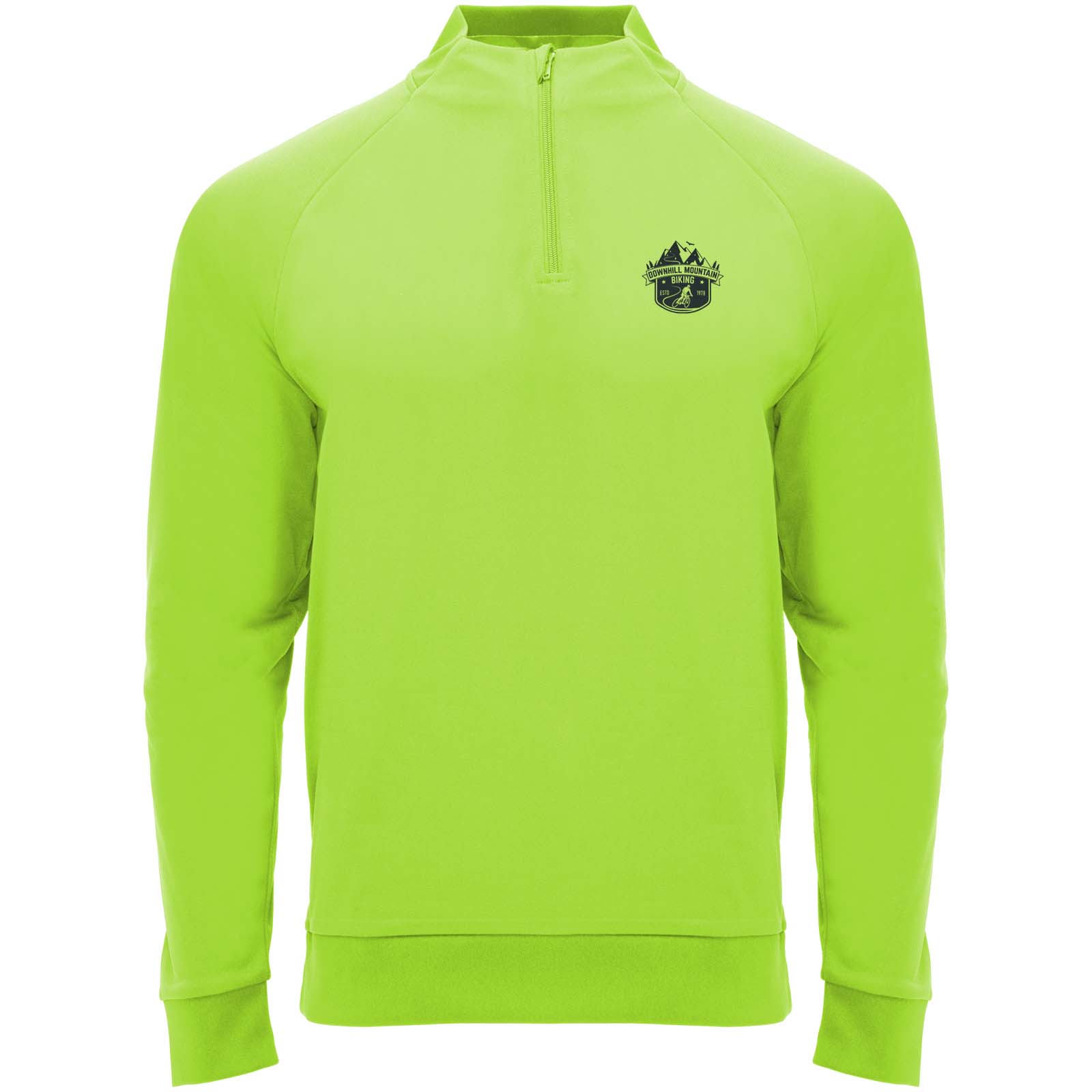 Felpa a maniche lunghe con zip a un quarto unisex Epiro