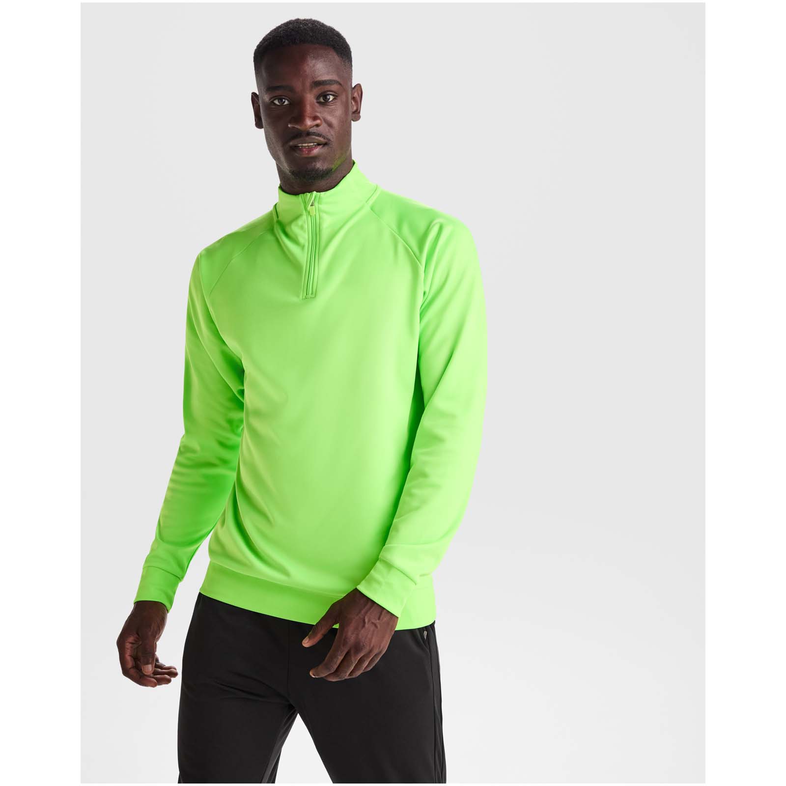 Felpa a maniche lunghe con zip a un quarto unisex Epiro
