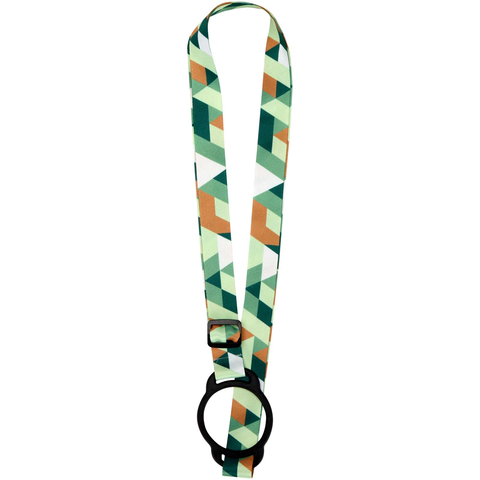 Lanyard Lior con stampa a sublimazione e braccialetto in silicone