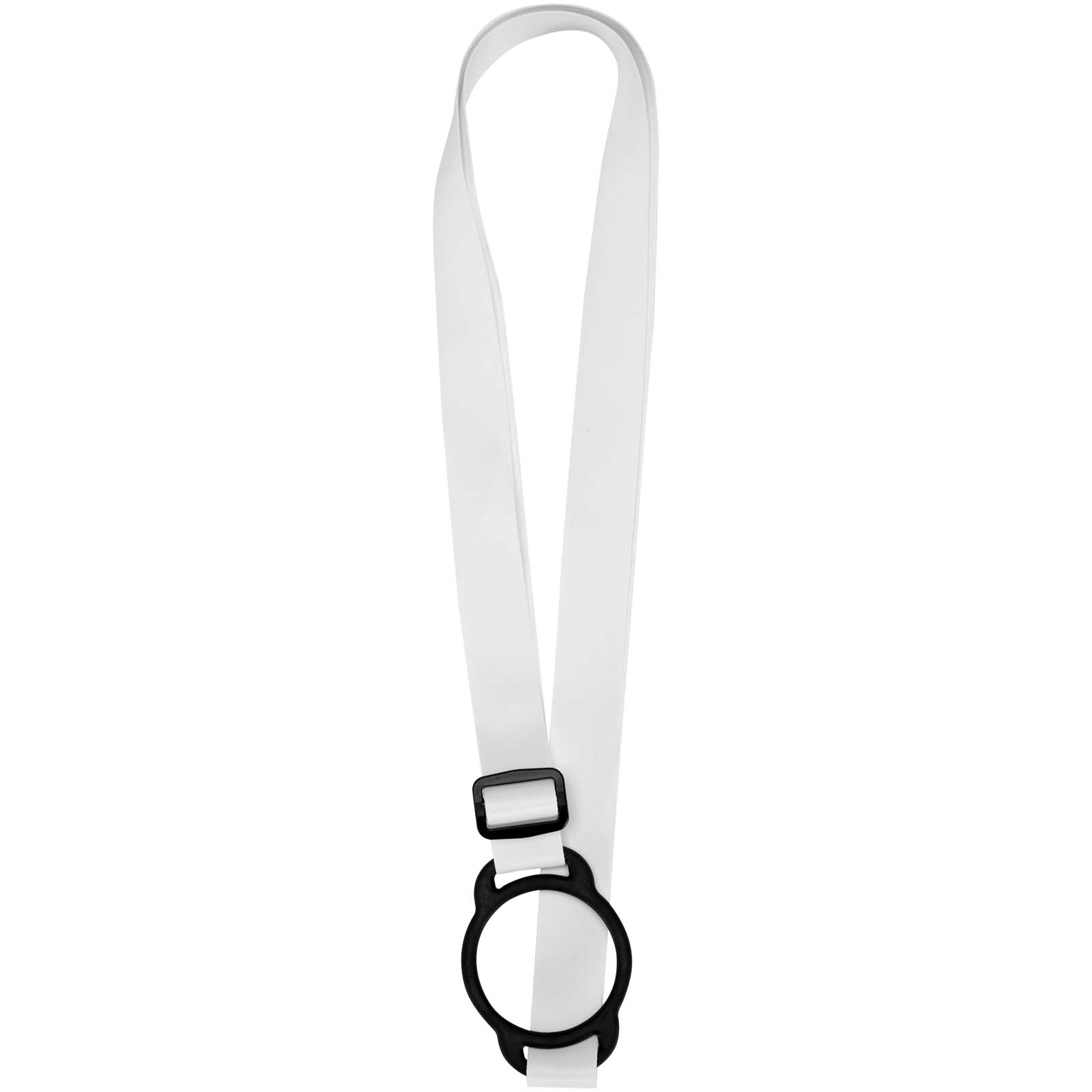 Lanyard Lior con stampa a sublimazione e braccialetto in silicone