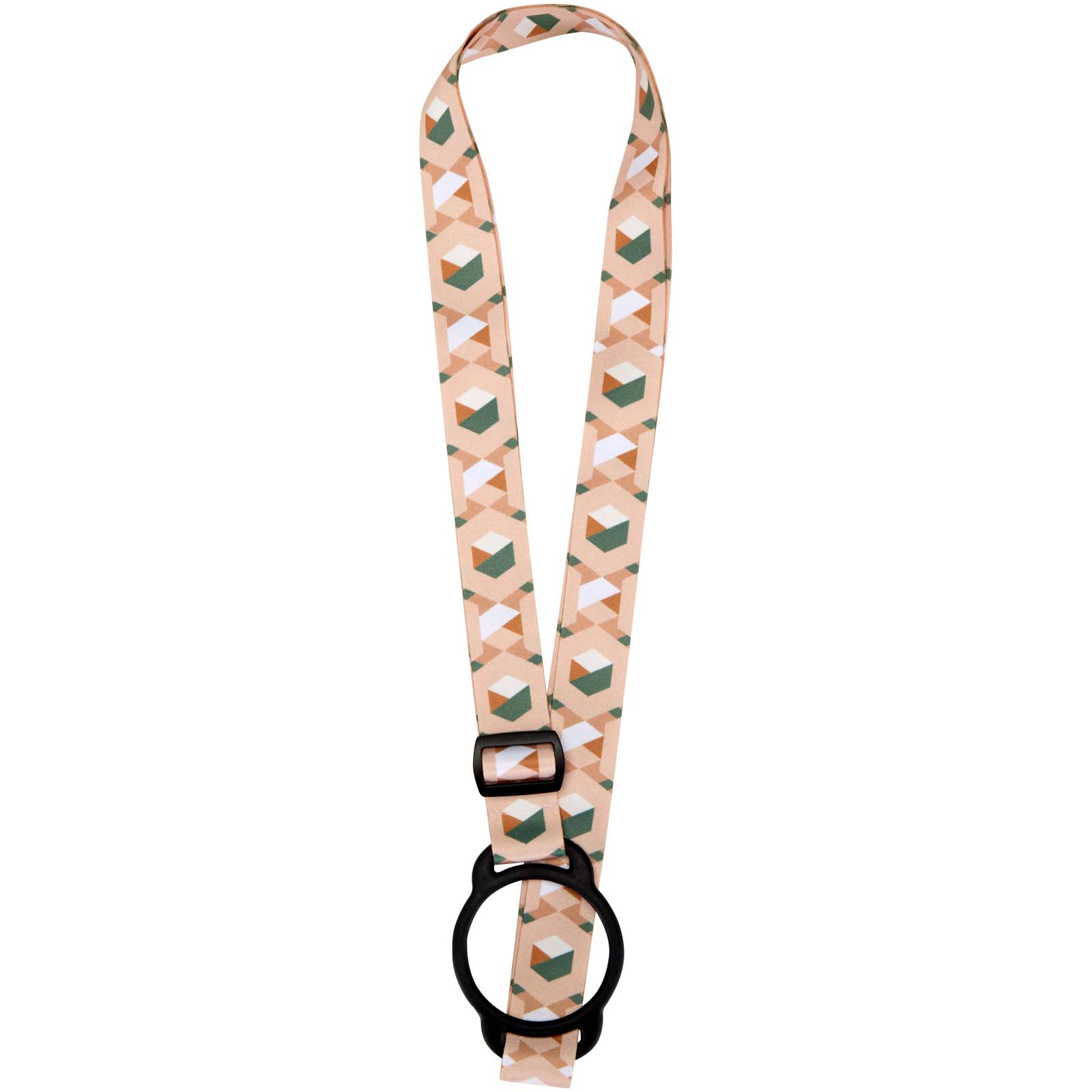 Lanyard per sublimazione in RPET con braccialetto in silicone Lior