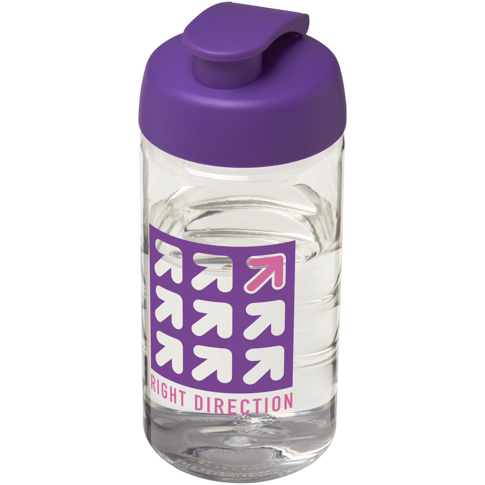 Borraccia sportiva H2O Active® Bop da 500 ml con coperchio a scatto
