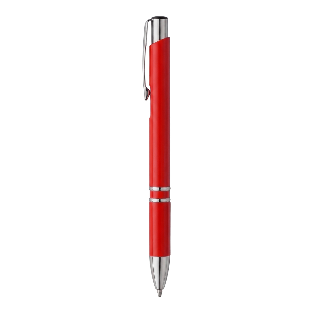 Penna a scatto in ABS. Clip e particolari cromati