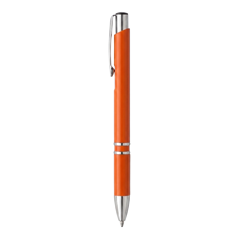 Penna a scatto in ABS. Clip e particolari cromati