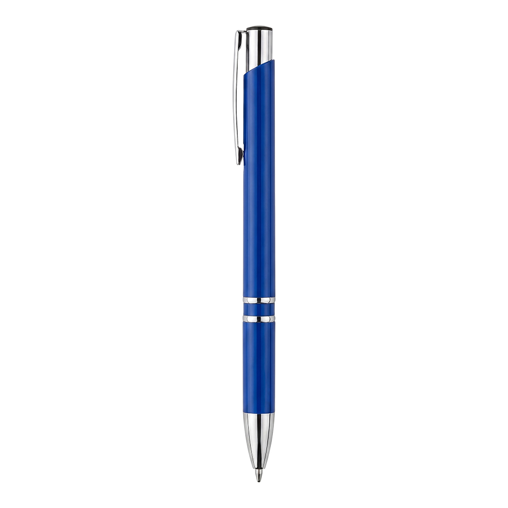 Penna a scatto in ABS. Clip e particolari cromati
