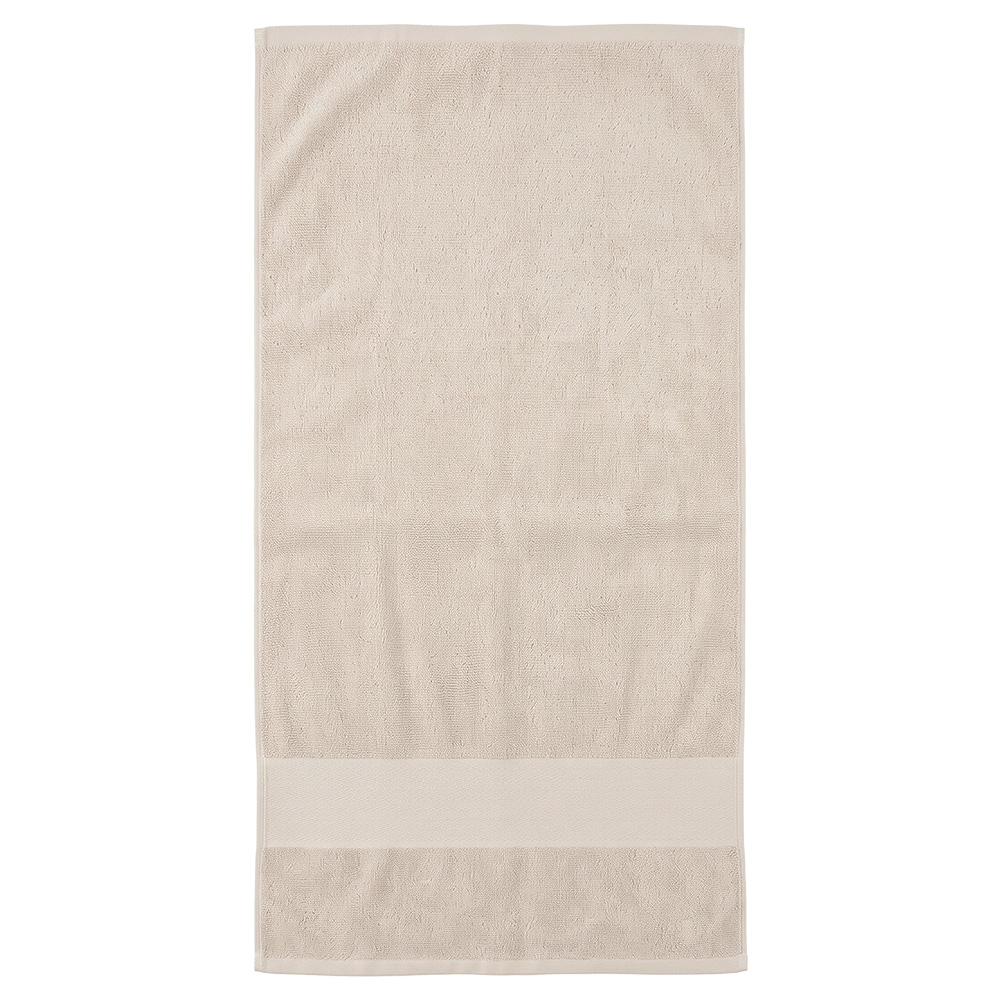 Asciugamano in cotone da 400 g/m2 con banda stampabile