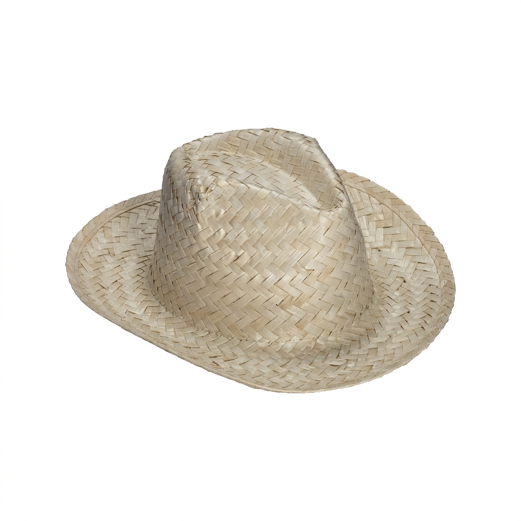 Cappello in paglia senza fascia elastica