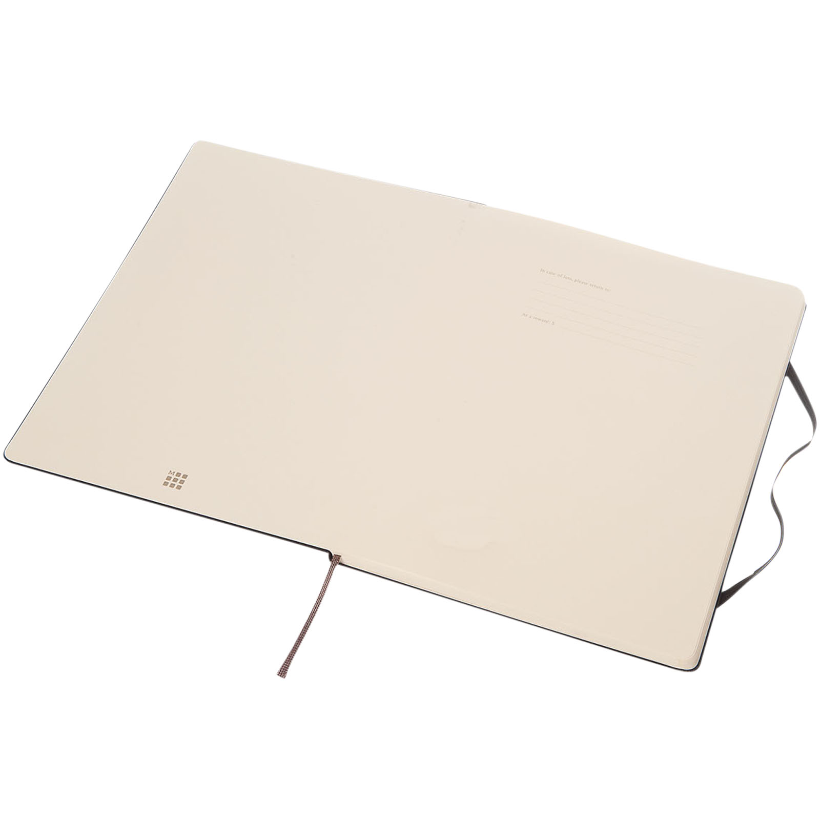 Blocco note Classic con copertina rigida, formato XL - pagina bianca
