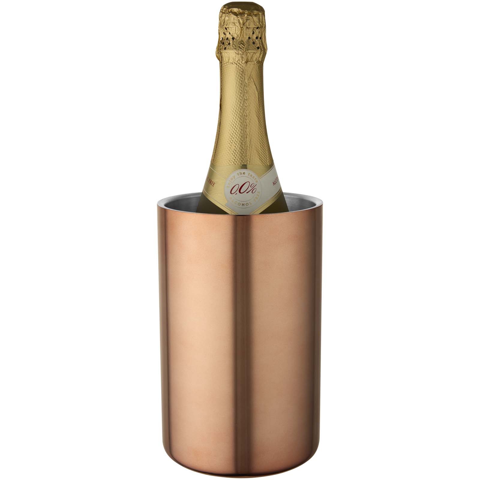 Refrigeratore per vino in acciaio inox a doppia parete Cielo