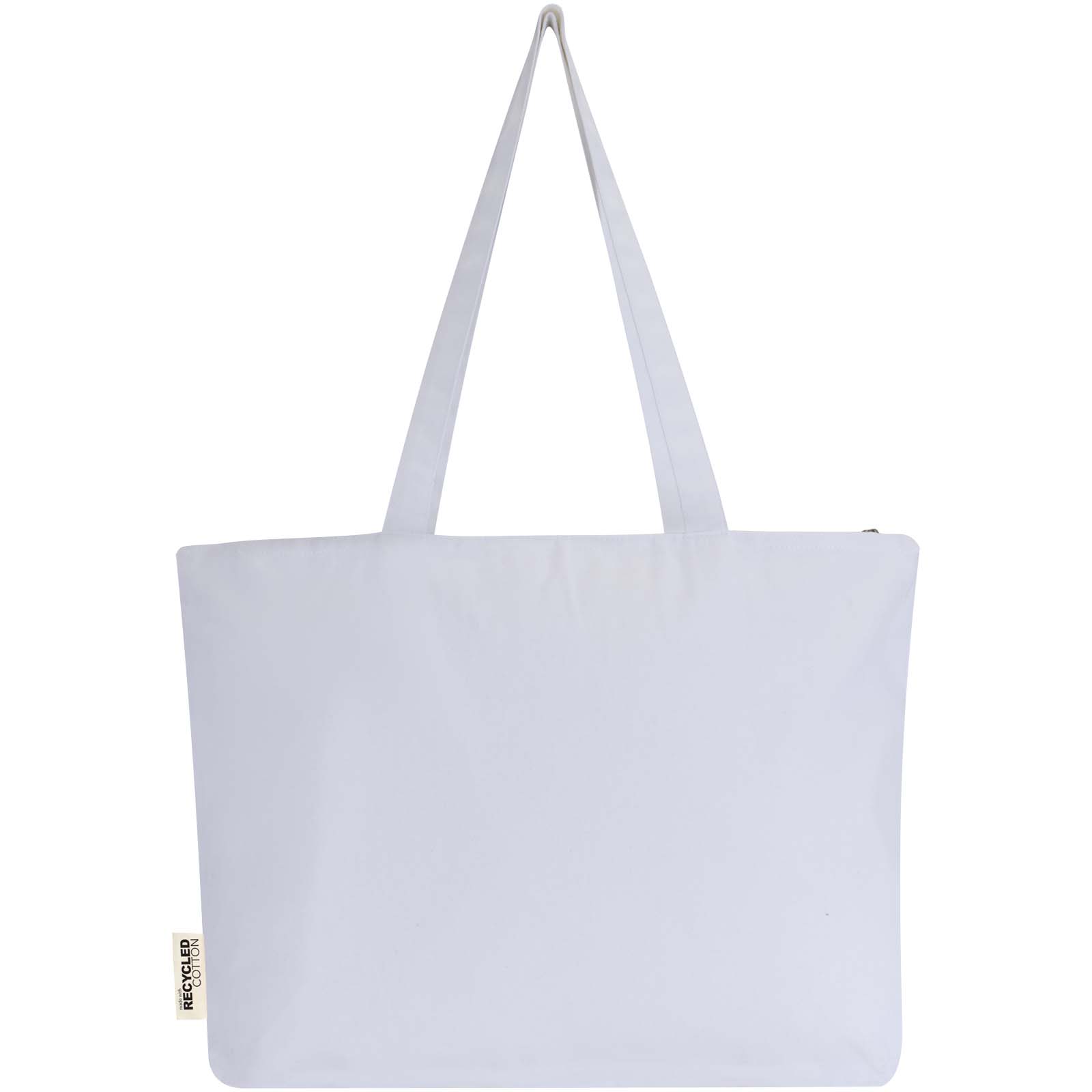 Shopper in cotone 320 g/m² con zip Ningbo - 15L