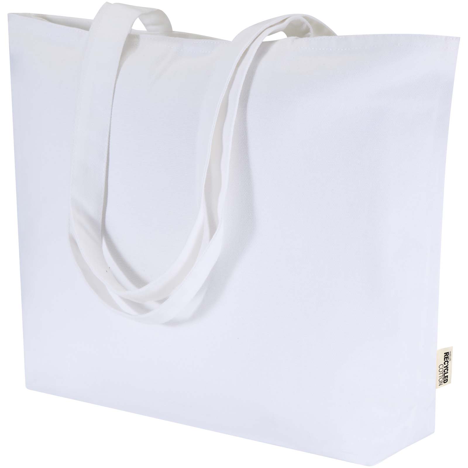 Shopper in cotone 320 g/m² con zip Ningbo - 15L