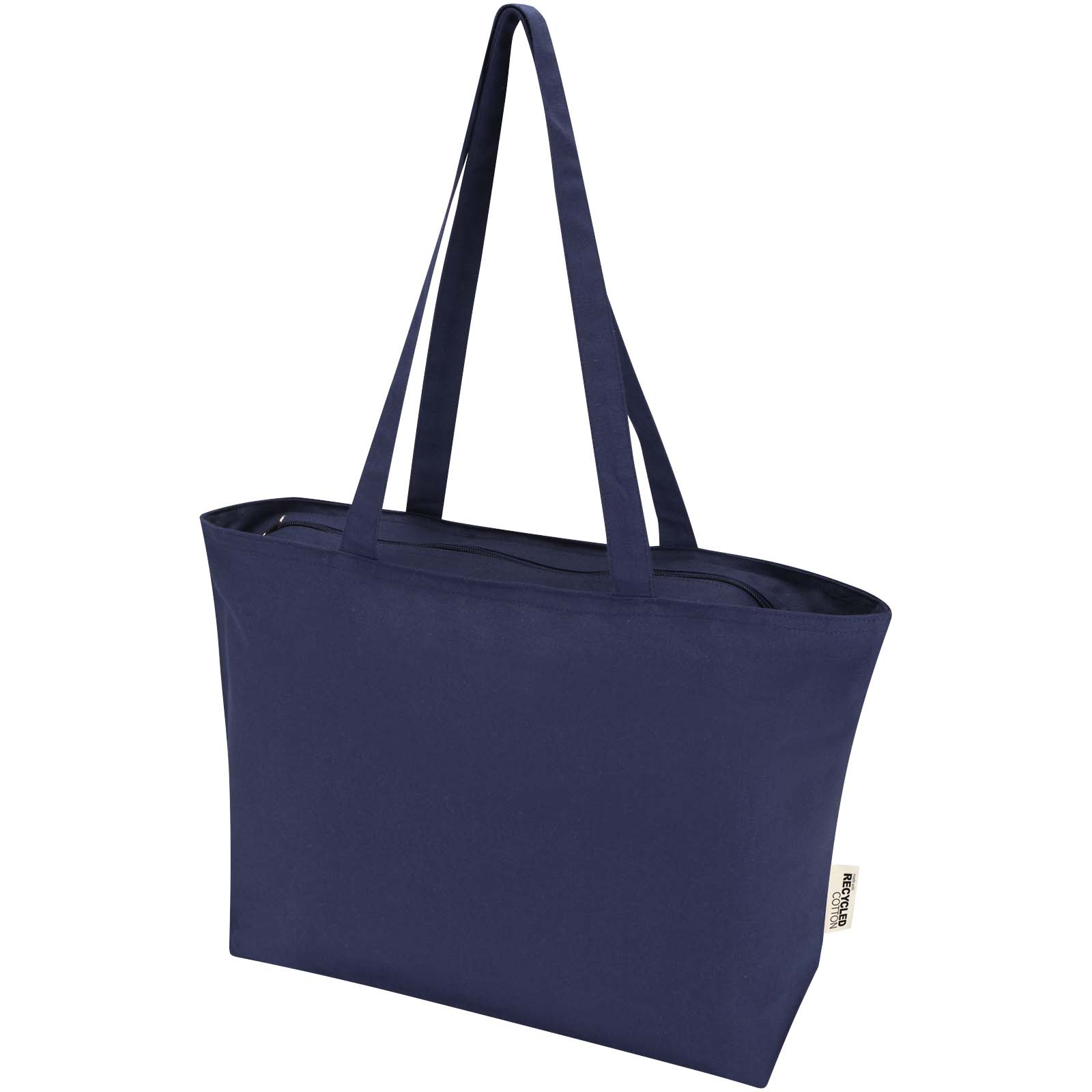 Shopper in cotone 320 g/m² con zip Ningbo - 15L