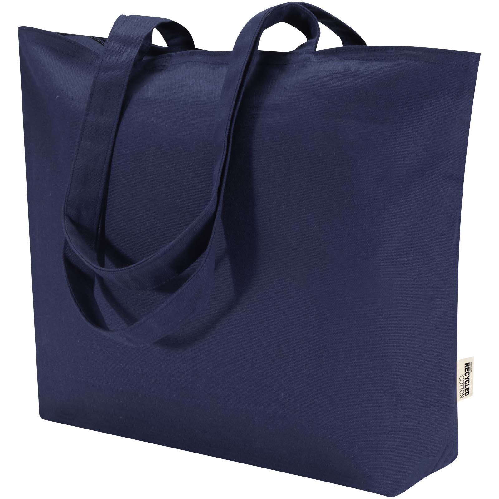 Shopper in cotone 320 g/m² con zip Ningbo - 15L