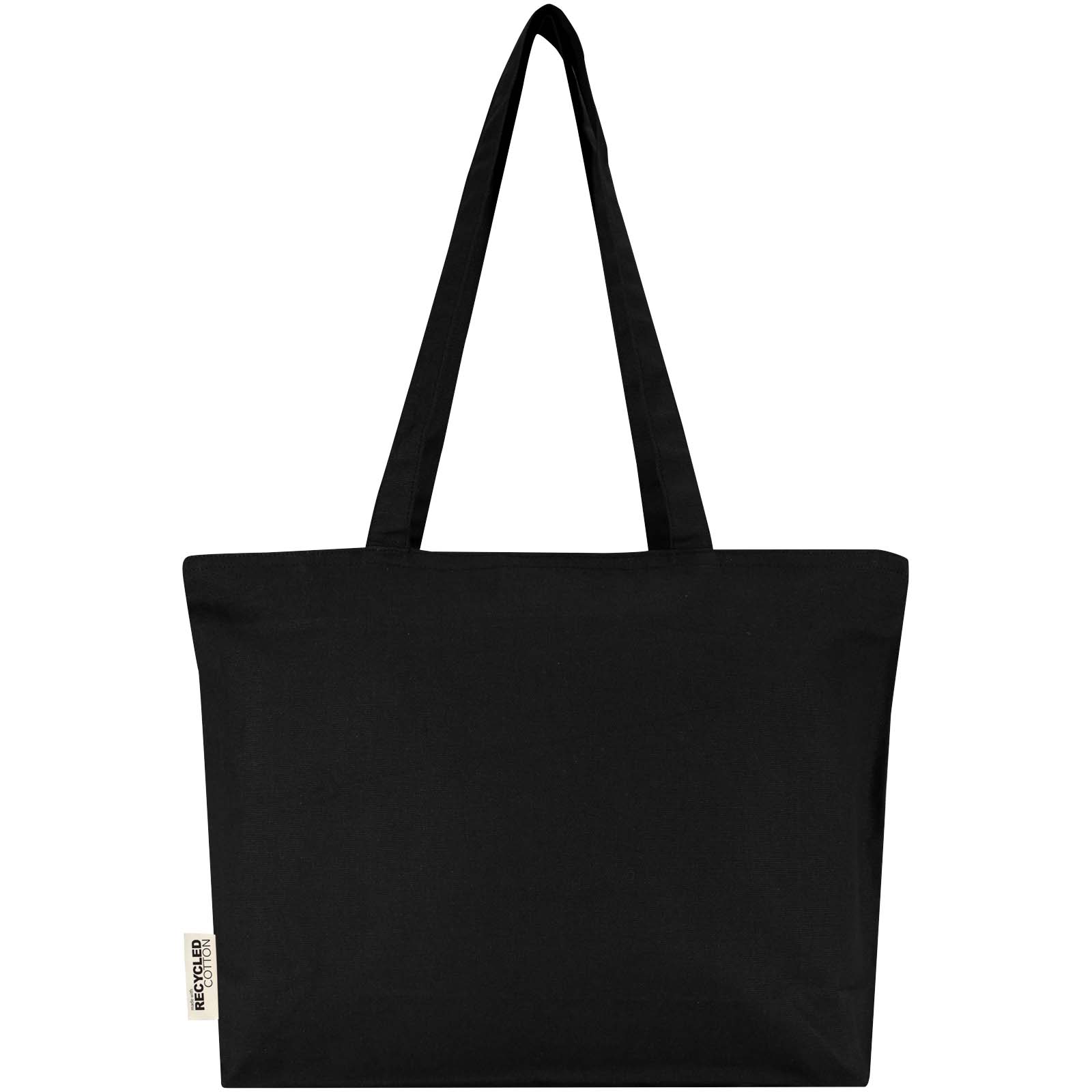 Shopper in cotone 320 g/m² con zip Ningbo - 15L