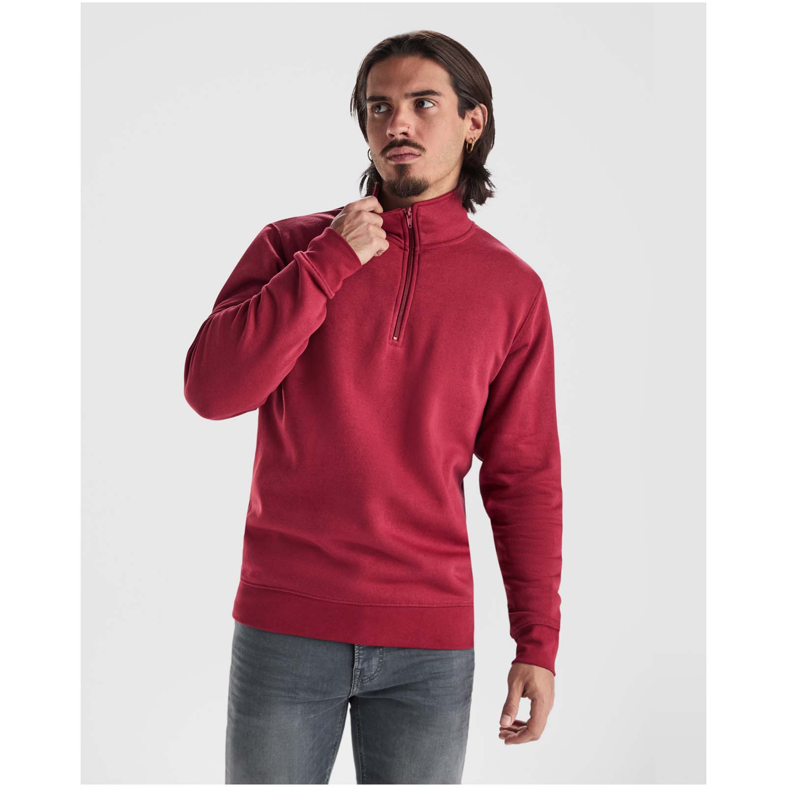 Maglione con cerniera a un quarto Aneto