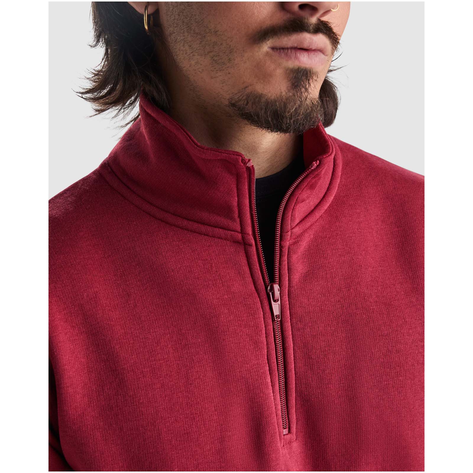 Maglione con cerniera a un quarto Aneto