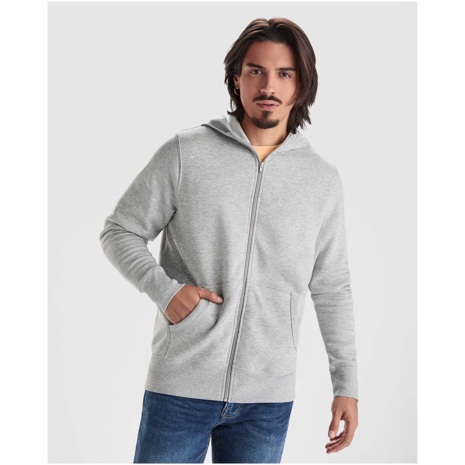 Felpa unisex con cappuccio e zip intera Montblanc