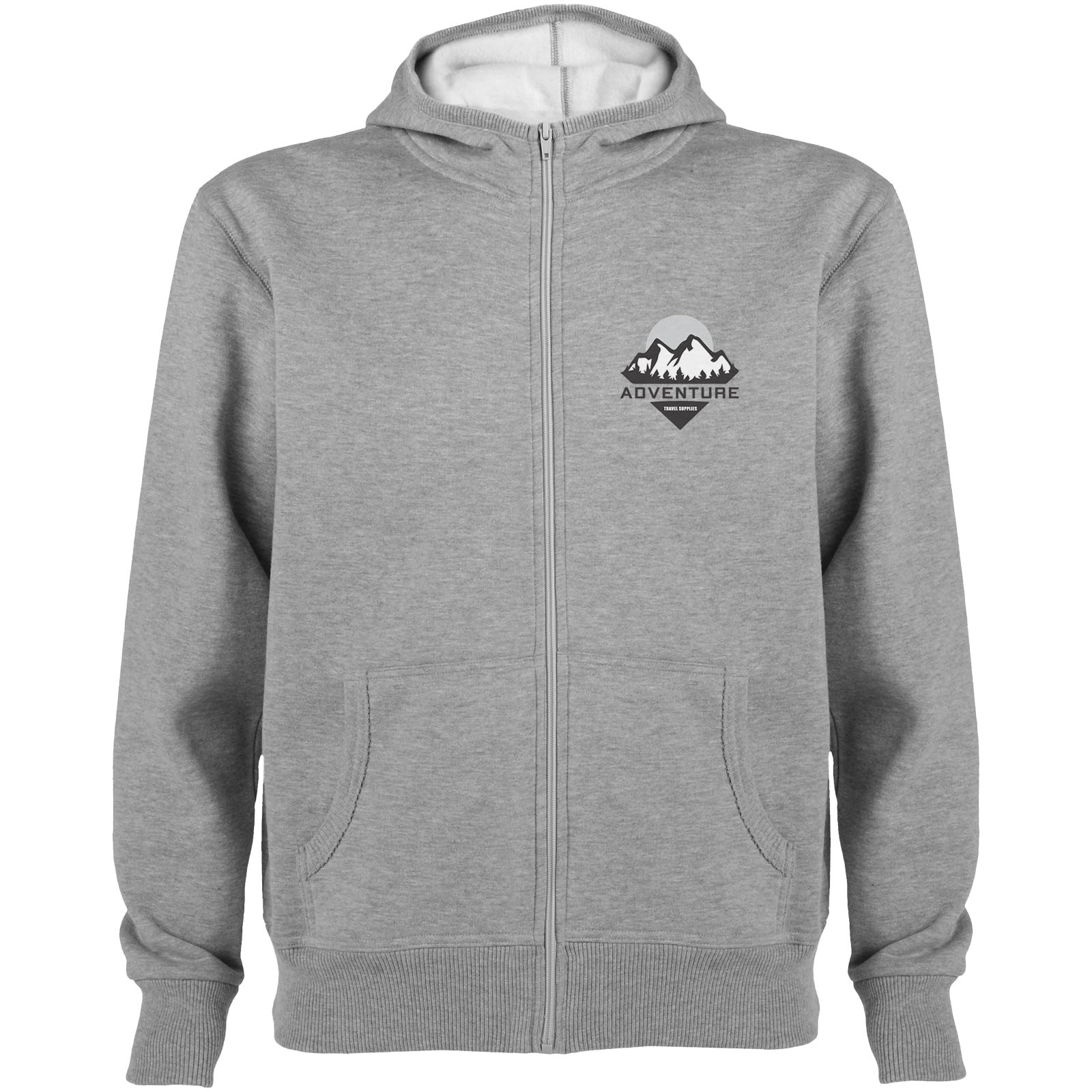 Felpa unisex con cappuccio e zip intera Montblanc