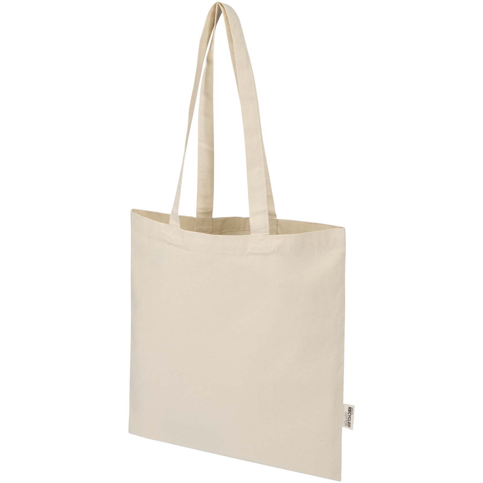 Tote bag in cotone riciclato certificato GRS da 140 g/m² Madras Blend - 7L