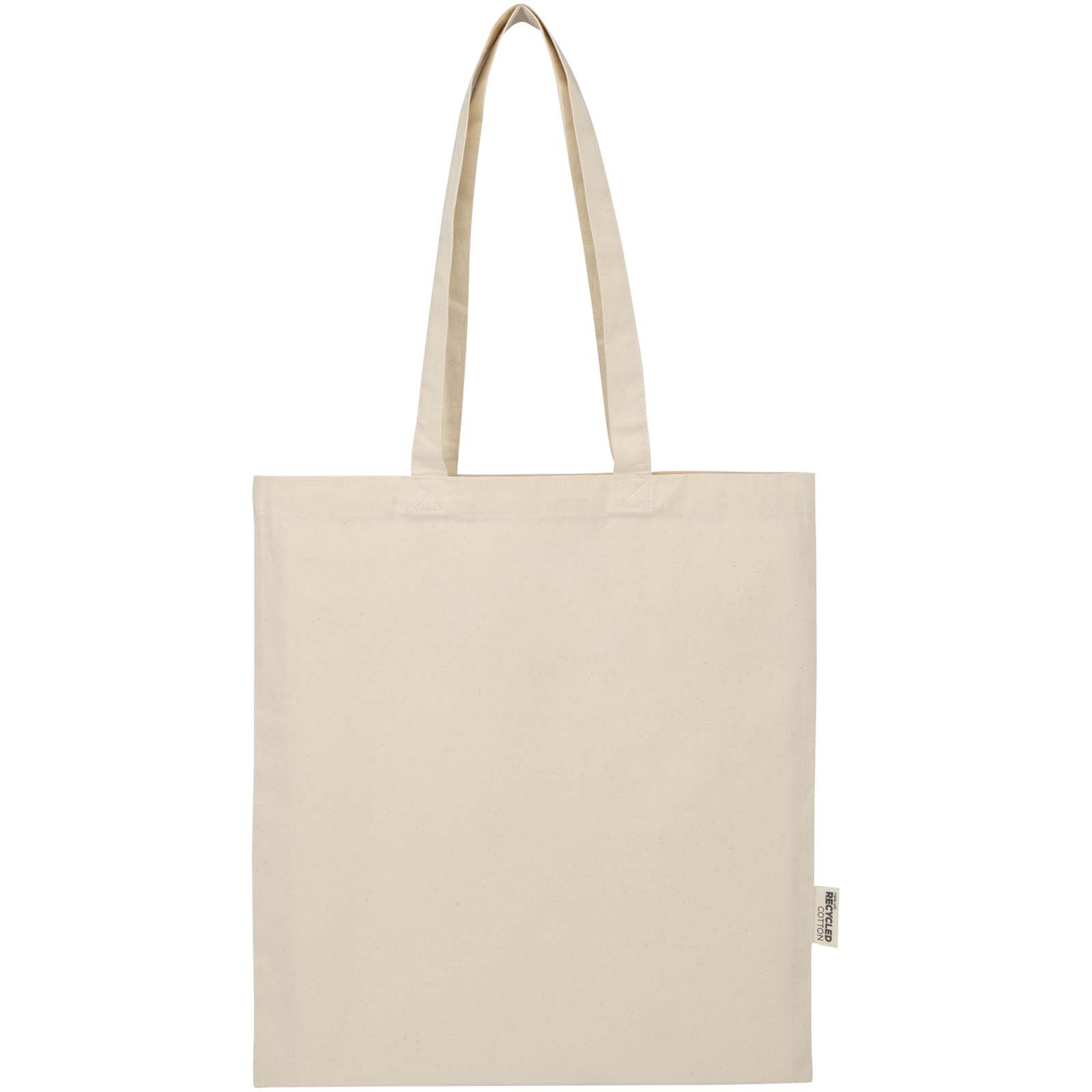 Tote bag in cotone riciclato certificato GRS da 140 g/m² Madras Blend - 7L