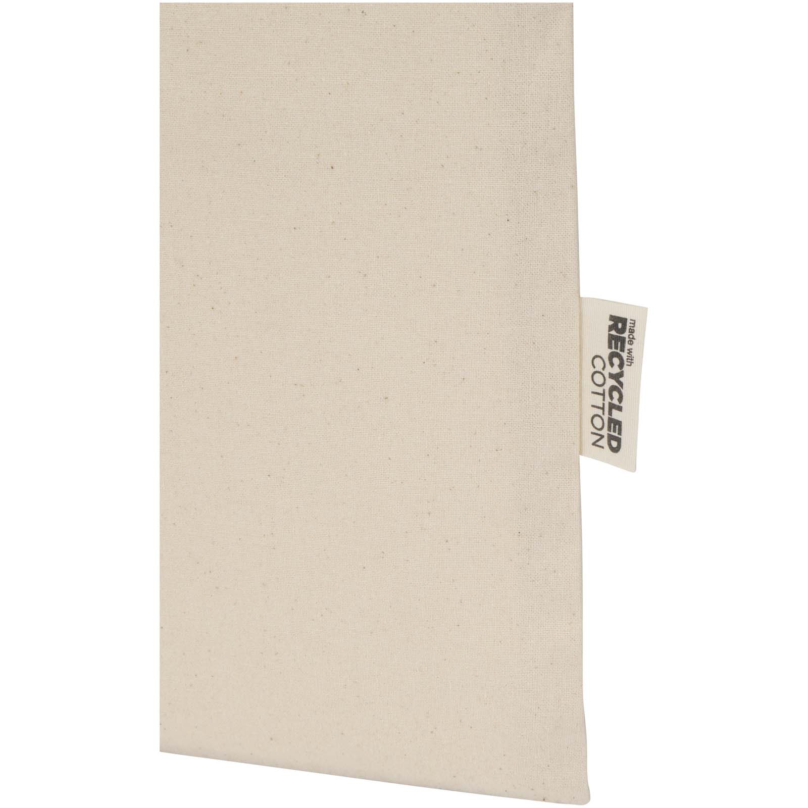 Tote bag in cotone riciclato certificato GRS da 140 g/m² Madras Blend - 7L