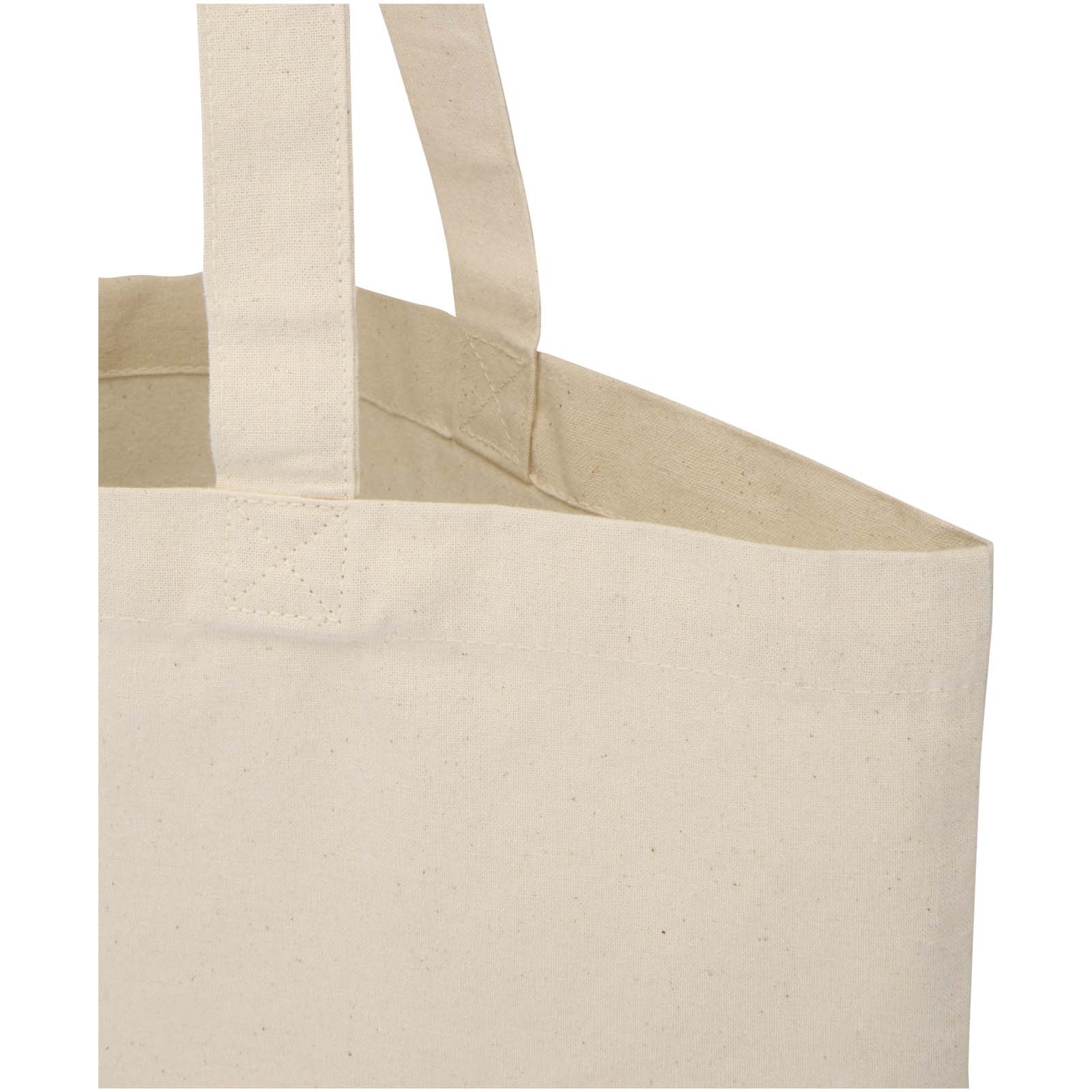 Tote bag in cotone riciclato certificato GRS da 140 g/m² Madras Blend - 7L
