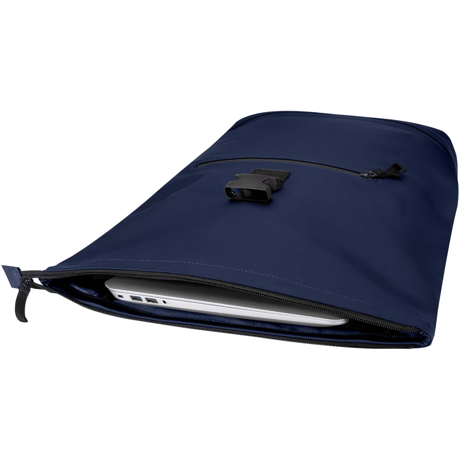 Zaino roll-top per portatile da 15" in materiale riciclato certificato GRS da 18 litri Resi Plus