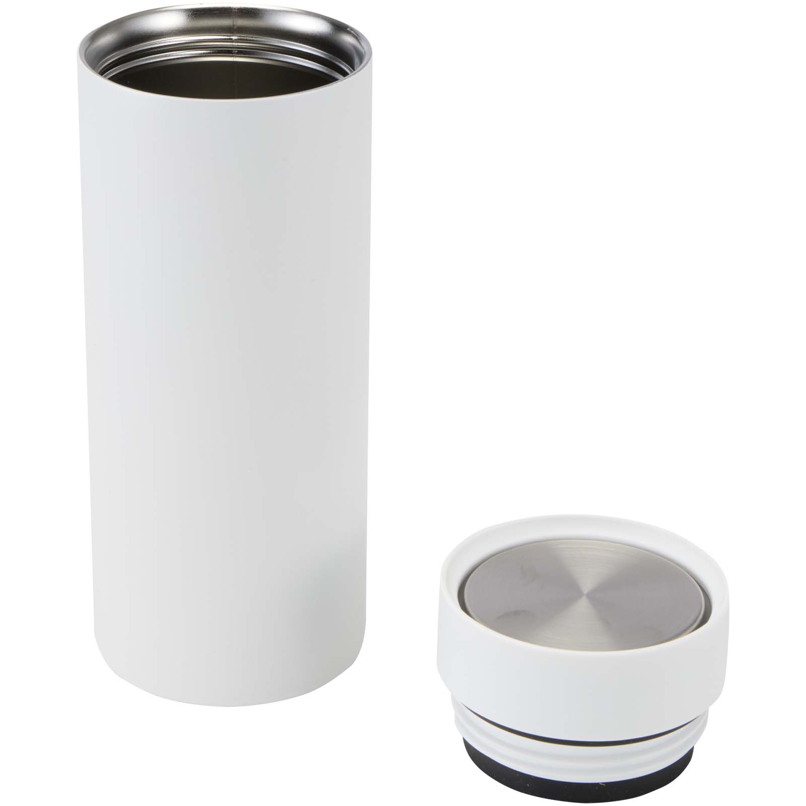 Borraccia in acciaio inossidabile riciclato certificato RCS a doppia parete da 650 ml con set di coperchi da 3 pezzi Illuminate