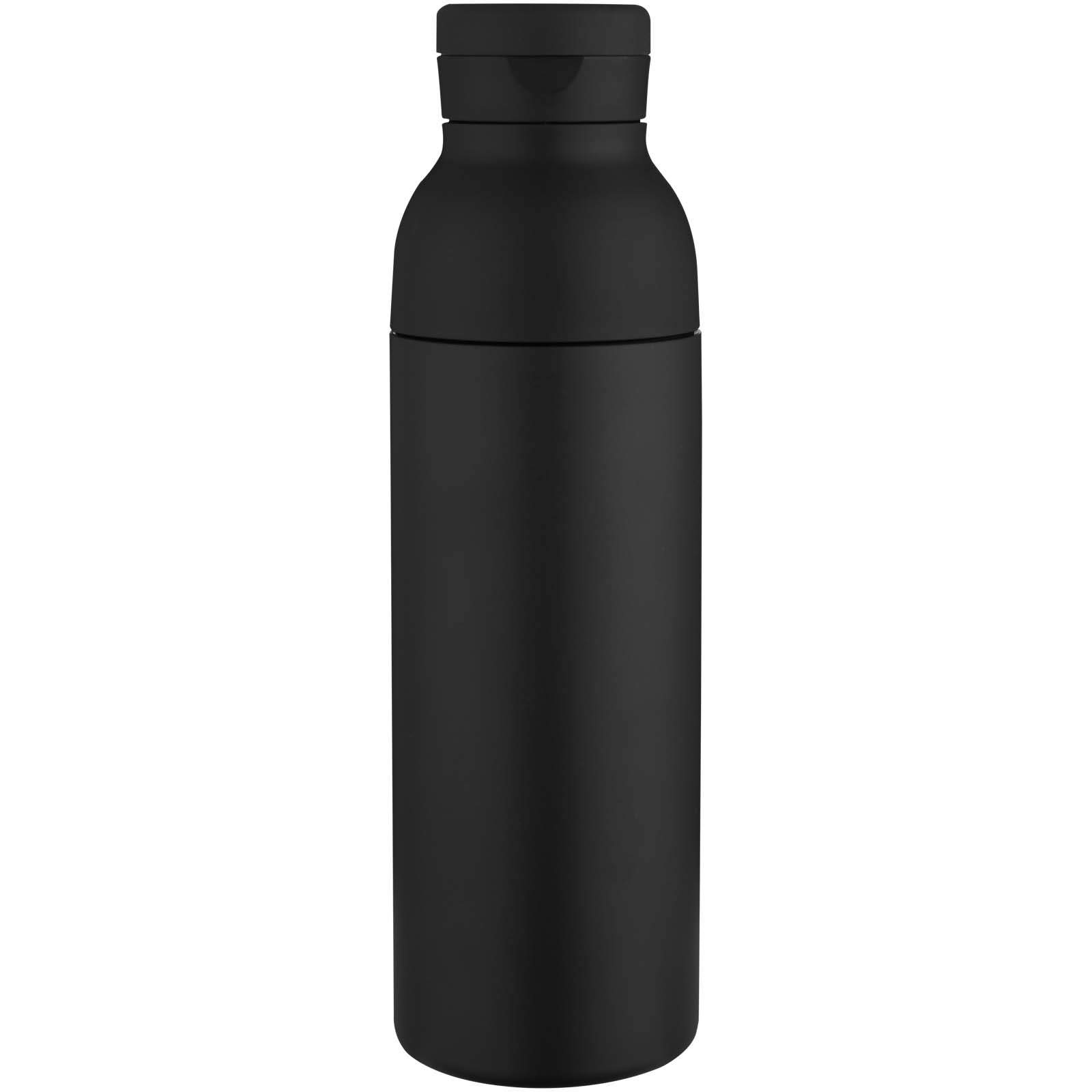 Borraccia in acciaio inossidabile riciclato certificato RCS a doppia parete da 650 ml con set di coperchi da 3 pezzi Illuminate