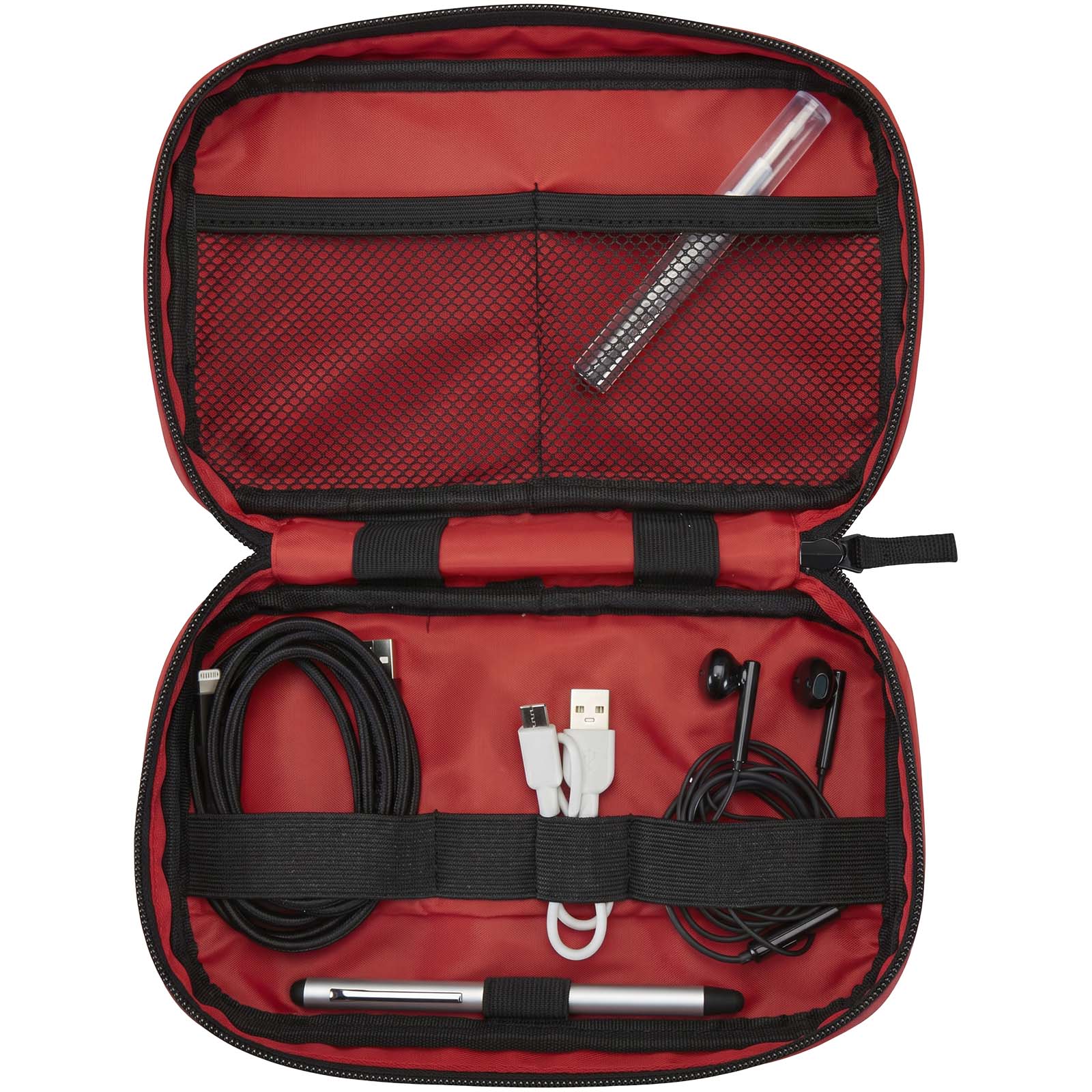 Custodia per accessori tecnologici in materiale riciclato certificato GRS Resi Plus - 1L