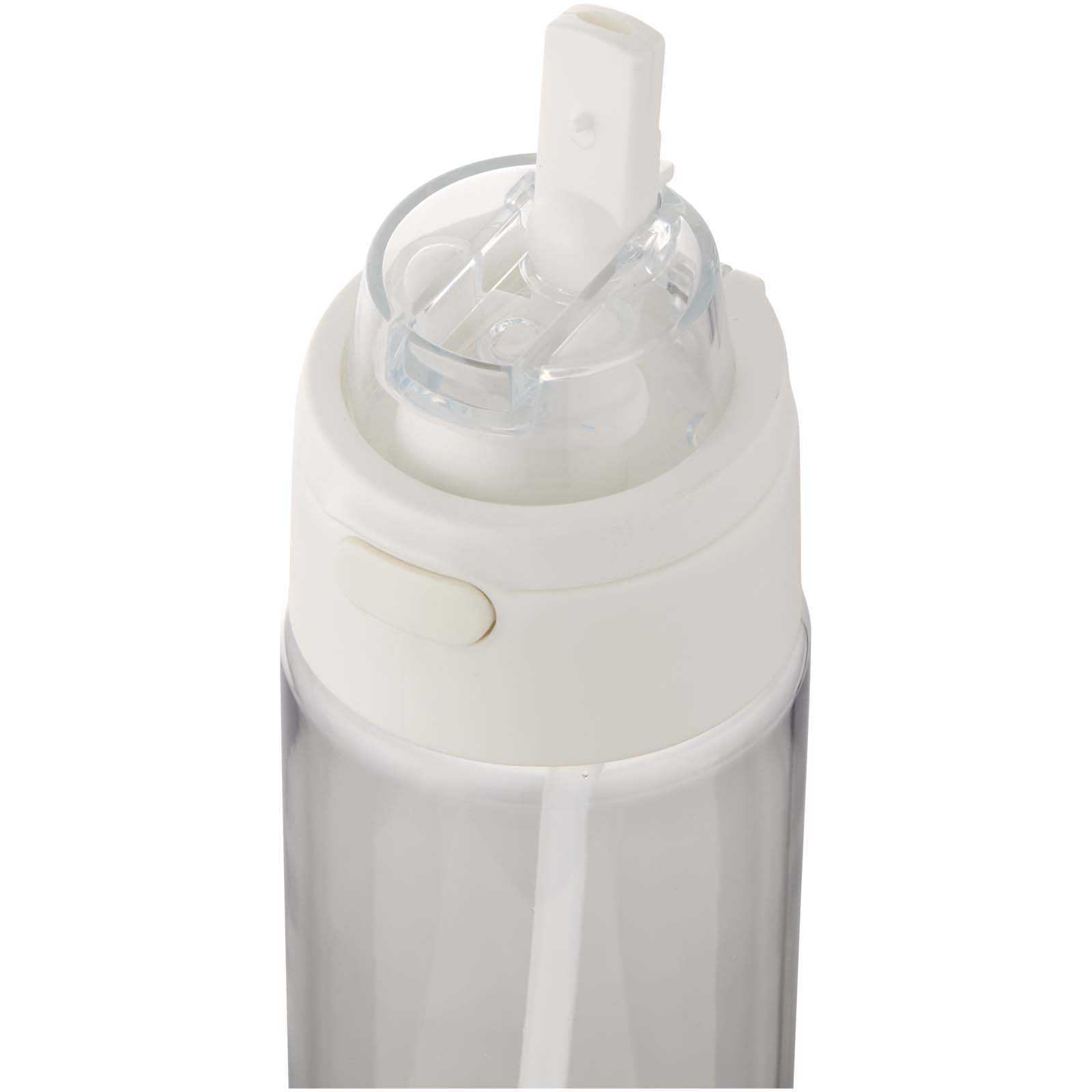 Borraccia in plastica riciclata RCS con tappo a doppia funzione e cannuccia a scatto da 700 ml Theron