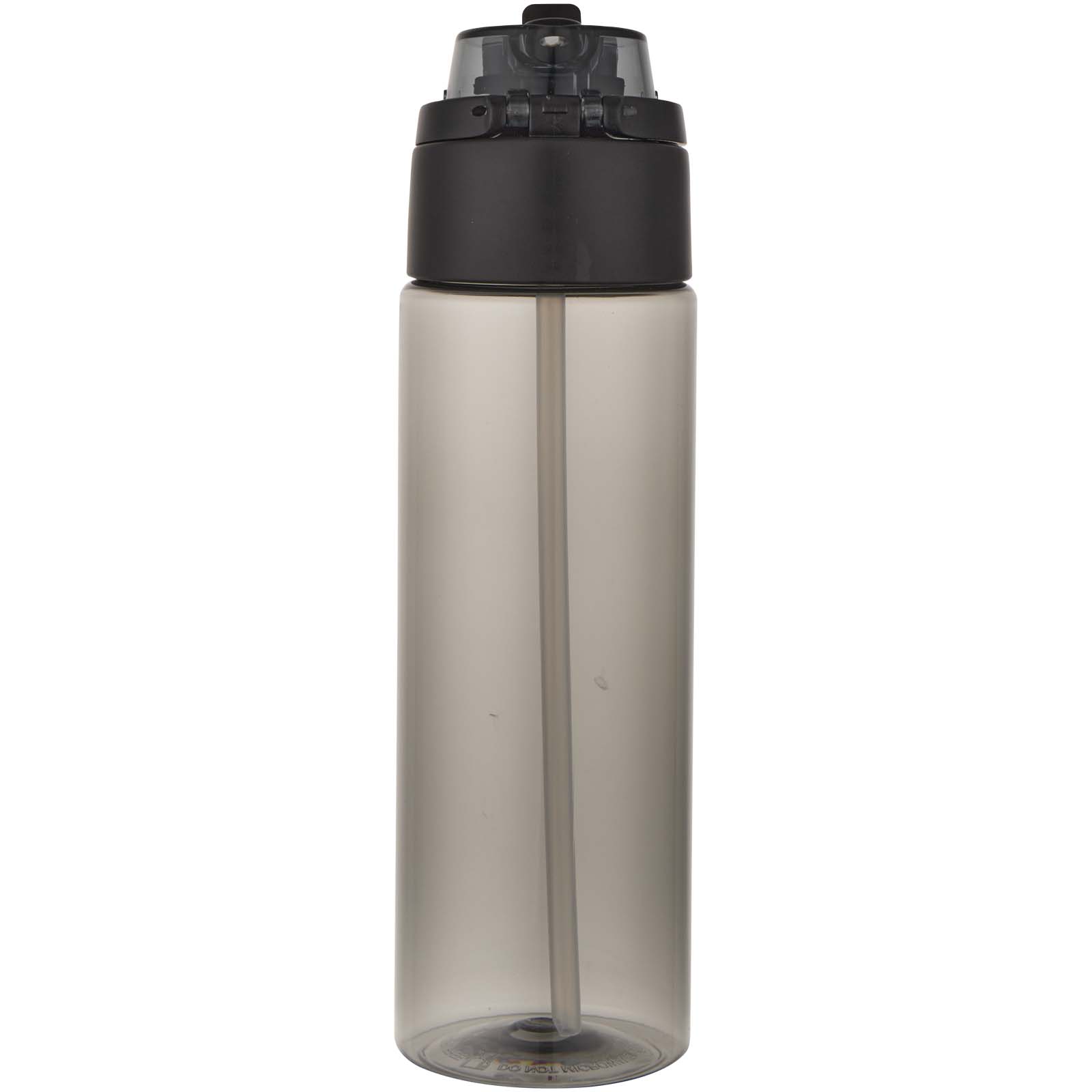 Borraccia in plastica riciclata RCS con tappo a doppia funzione e cannuccia a scatto da 700 ml Theron