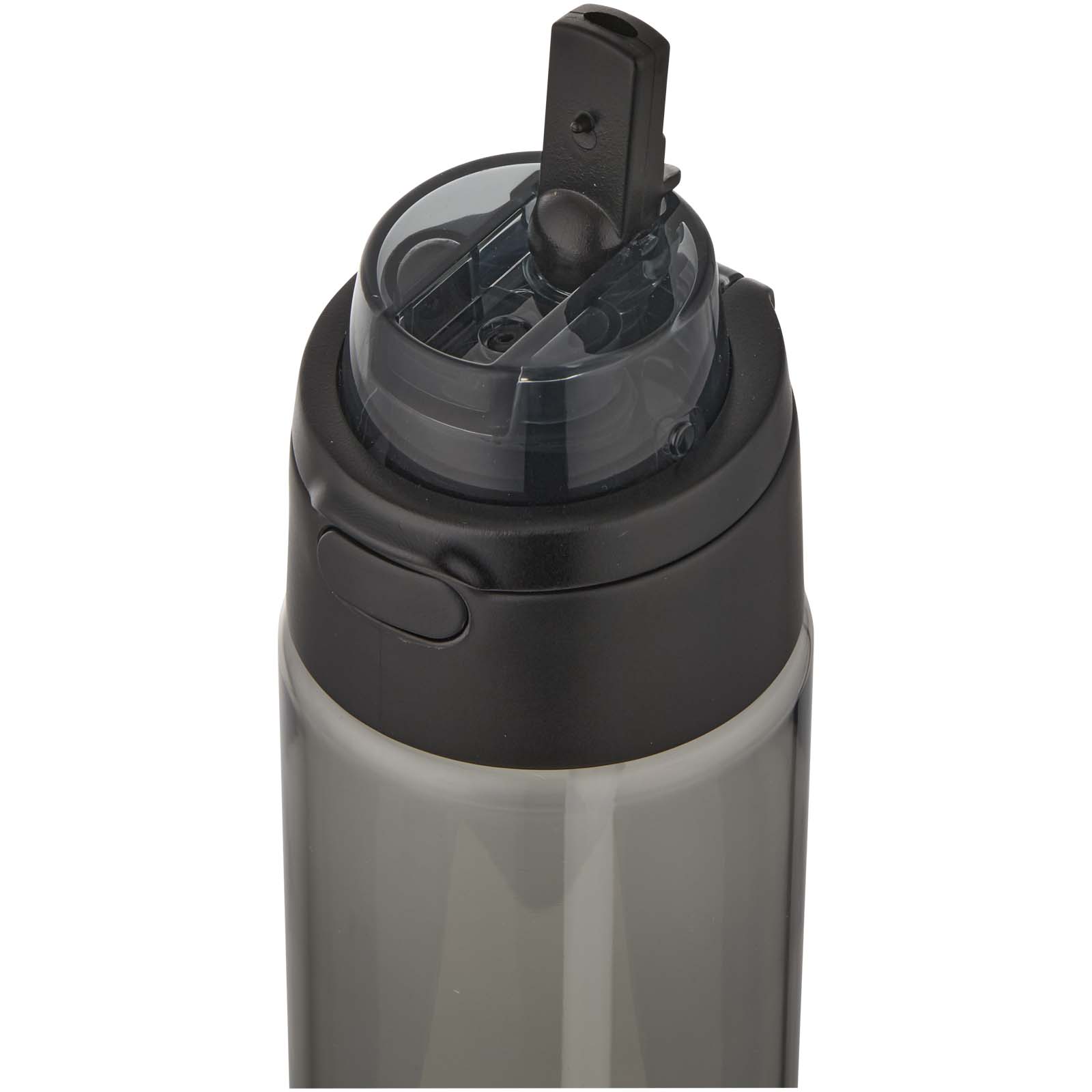 Borraccia in plastica riciclata RCS con tappo a doppia funzione e cannuccia a scatto da 700 ml Theron