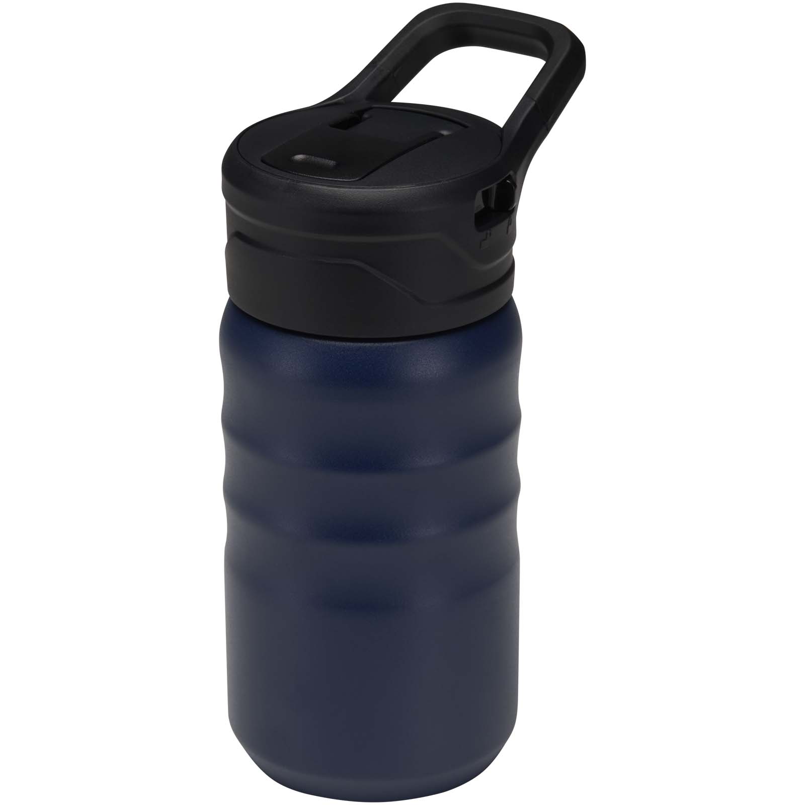 Borraccia sportiva in acciaio inossidabile a doppia parete riciclato RCS con cannuccia ribaltabile d 350 ml Knox