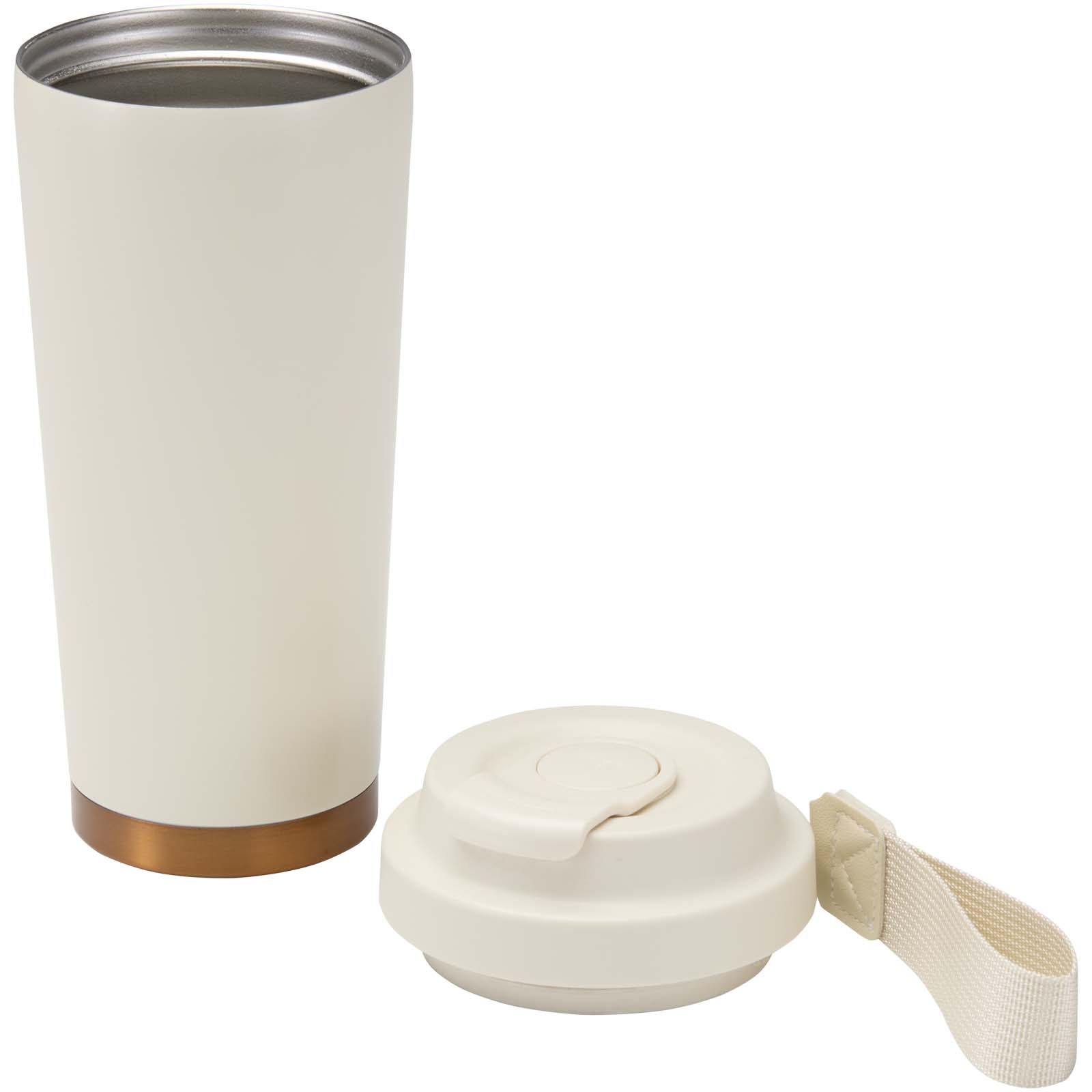 Bicchiere termico da 480 ml in acciaio inossidabile riciclato RCS a doppia parete Hampton