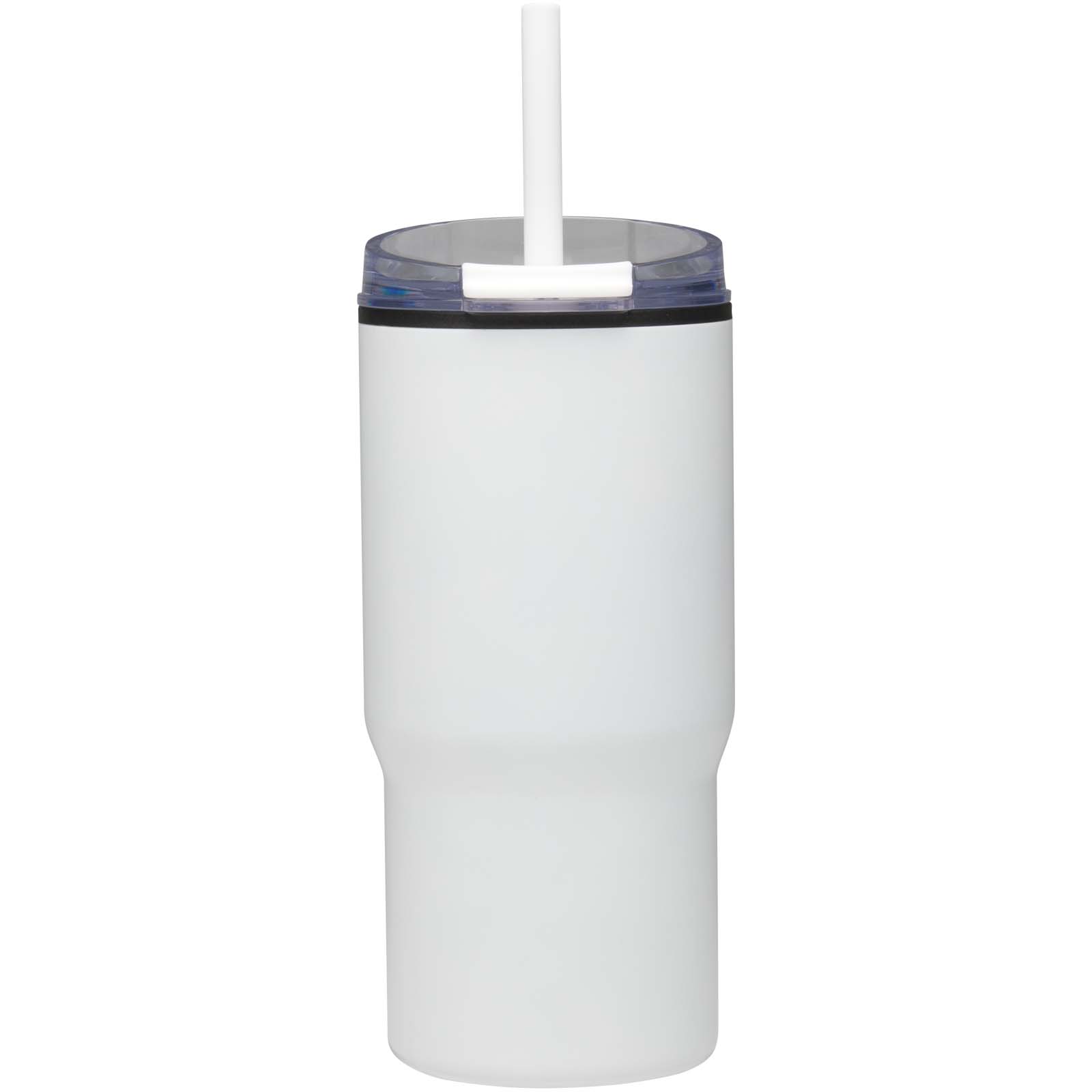 Bicchiere termico in materiale riciclato RCS a doppia parete con cannuccia da 540 ml Westin