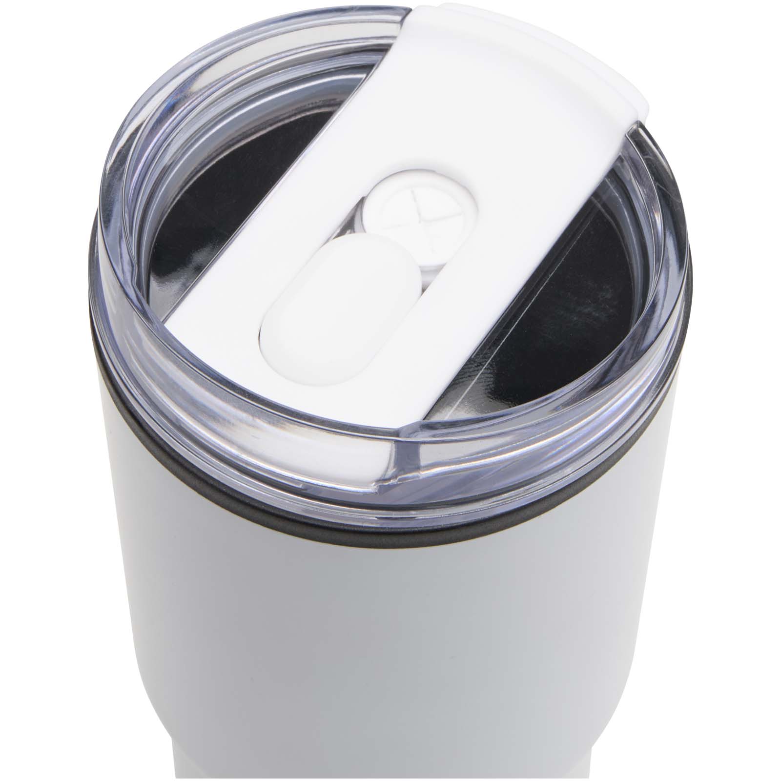 Bicchiere termico in materiale riciclato RCS a doppia parete con cannuccia da 540 ml Westin