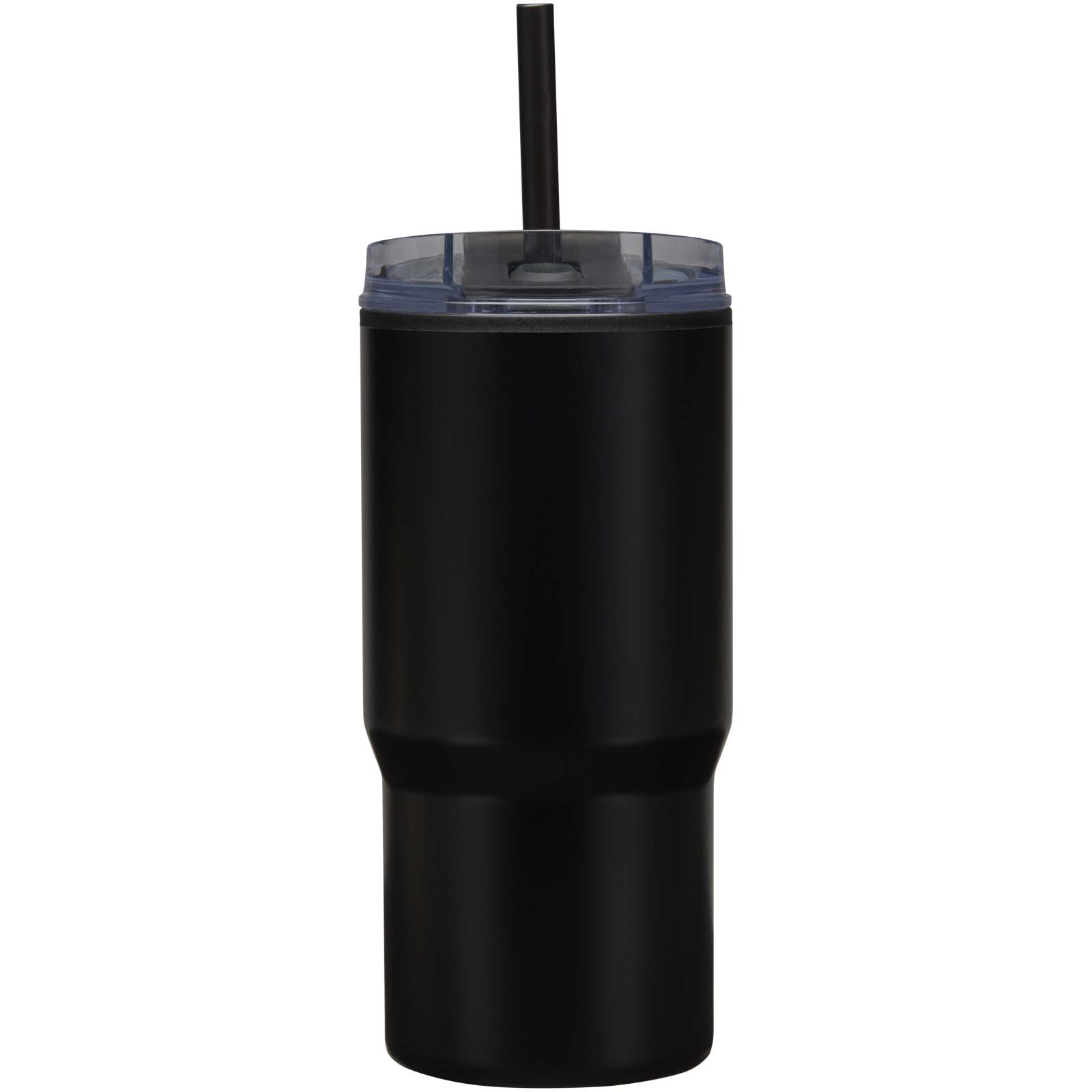 Bicchiere termico in materiale riciclato RCS a doppia parete con cannuccia da 540 ml Westin