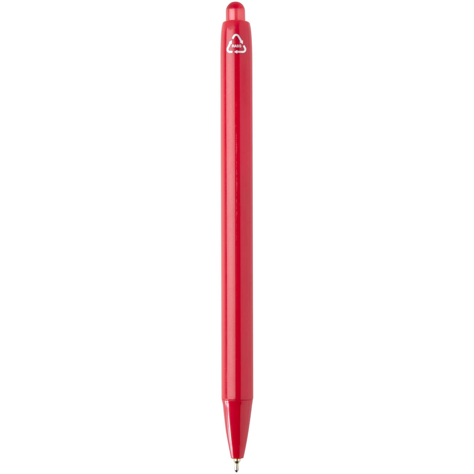 Penna a sfera a doppia iniezione in materiale riciclato certificato RCS (inchiostro blu) Glen